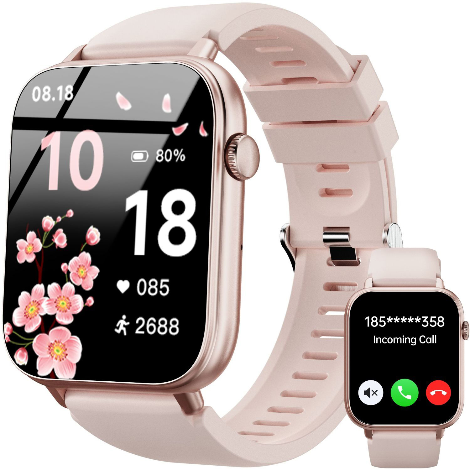 Смарт-часы OUKITEL V3 Smart Watch Pink (6941749818607)