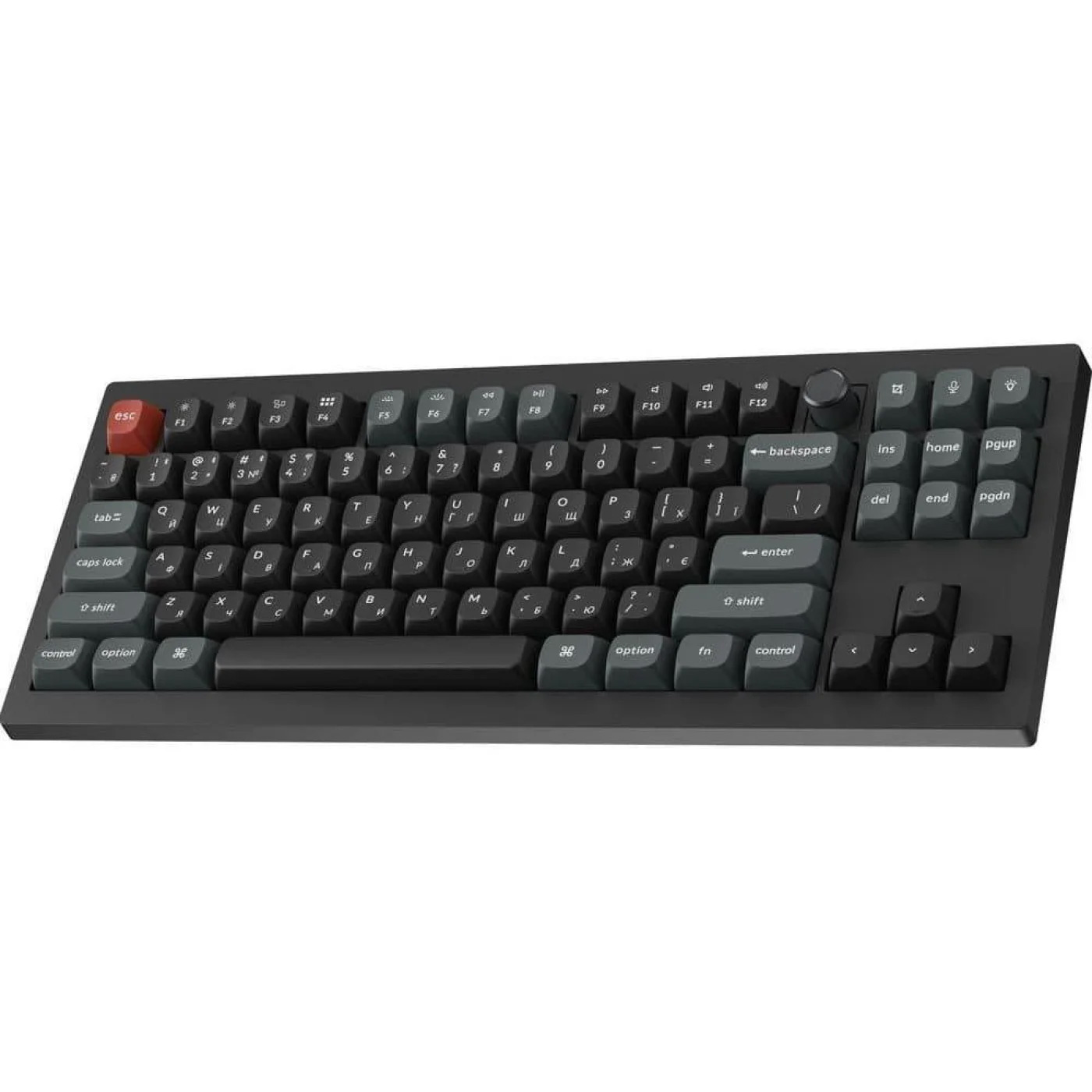 Клавиатура беспроводная KEYCHRON V3 Ultra Silk POM Red Black