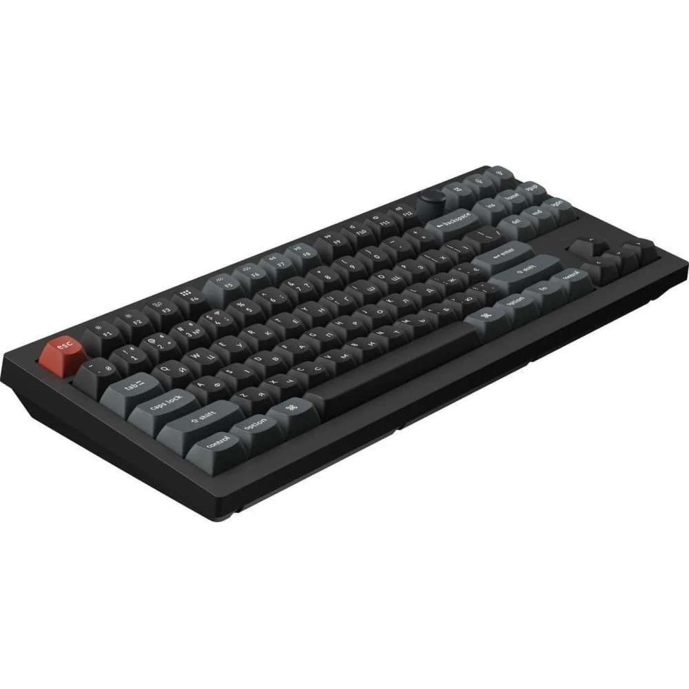 Клавиатура беспроводная KEYCHRON V3 Ultra Silk POM Red Black
