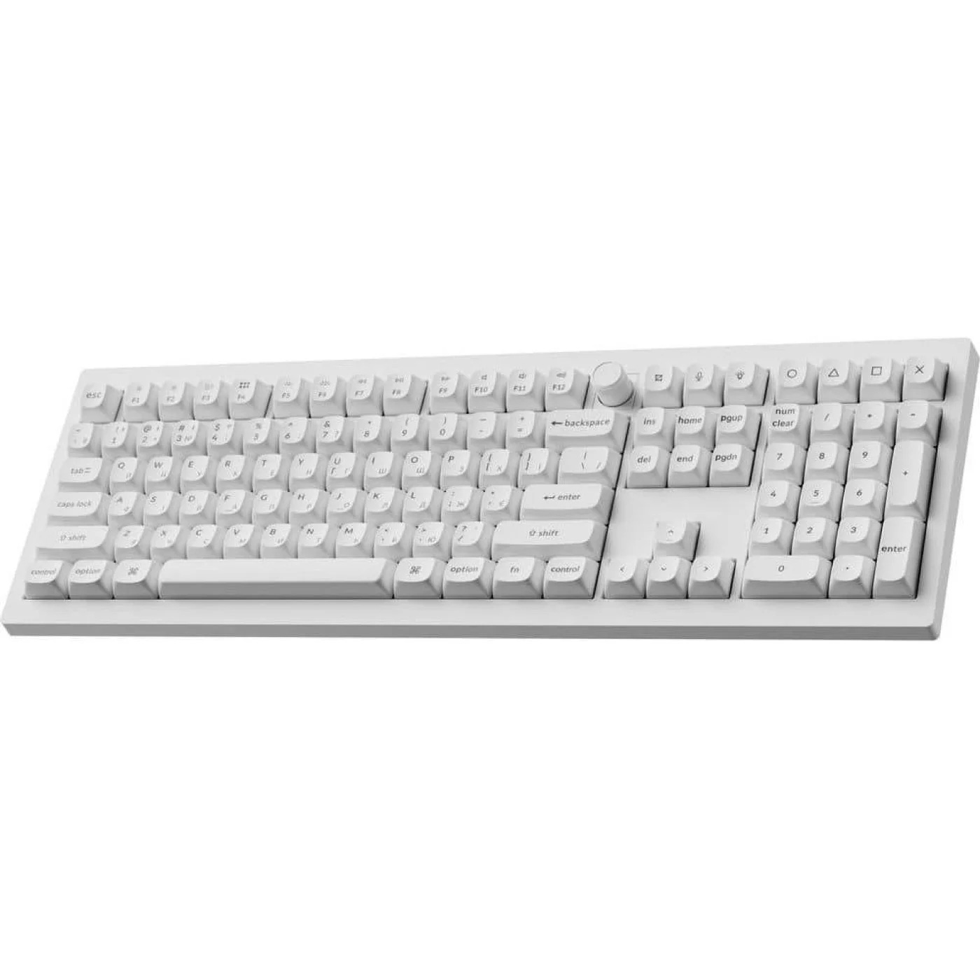 Клавіатура бездротова KEYCHRON V6 Ultra Silk POM Red White