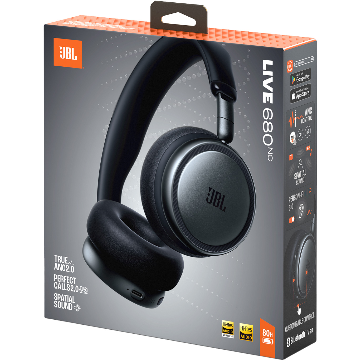 Наушники JBL Live 680NC Black