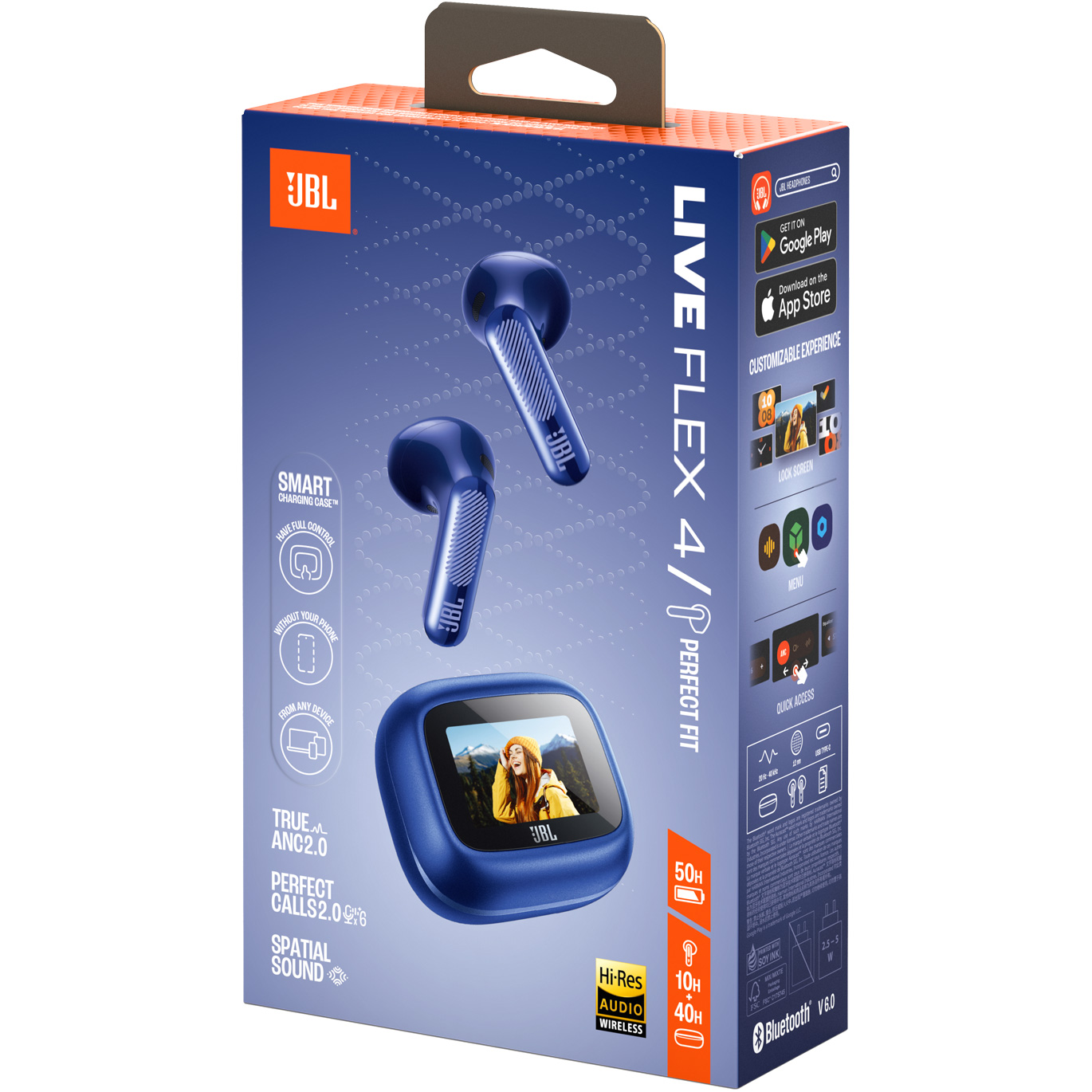 Навушники JBL Live Flex 4 Blue