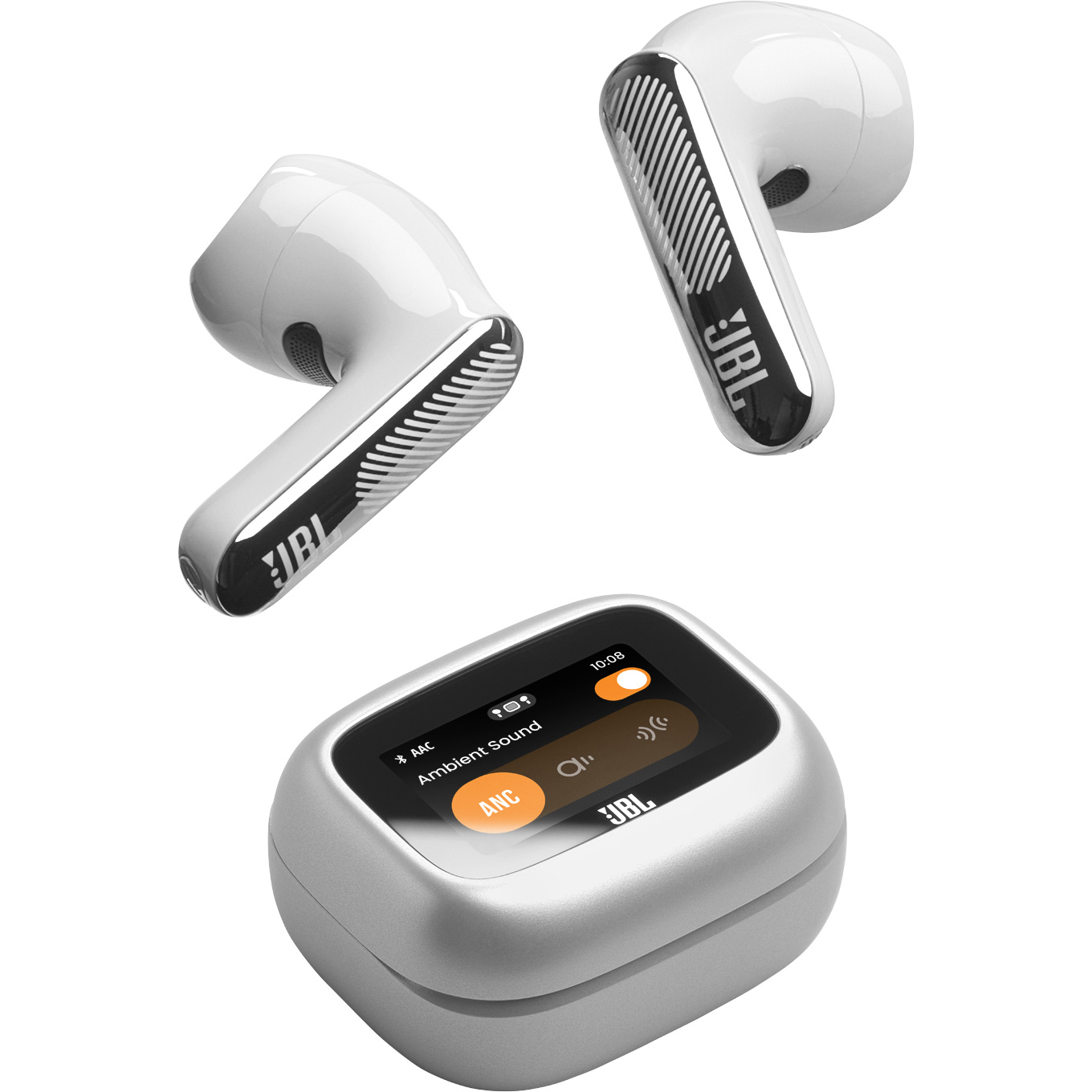Наушники JBL Live Flex 4 Silver