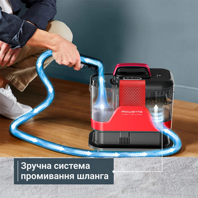 Моющий пылесос ROWENTA Clean It Hot & Cold IN7020F0