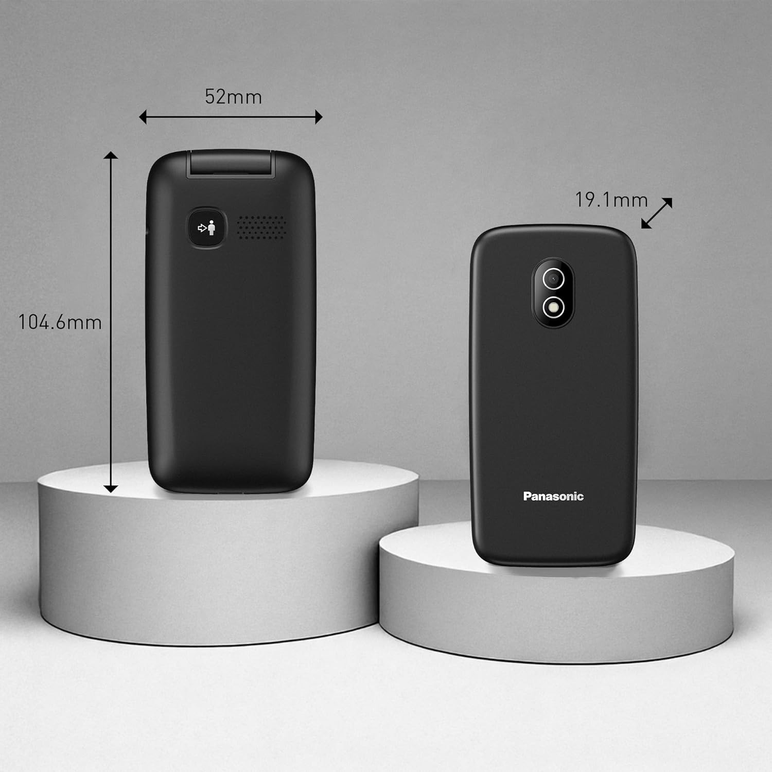 Мобильный телефон PANASONIC KX-TU410 Black