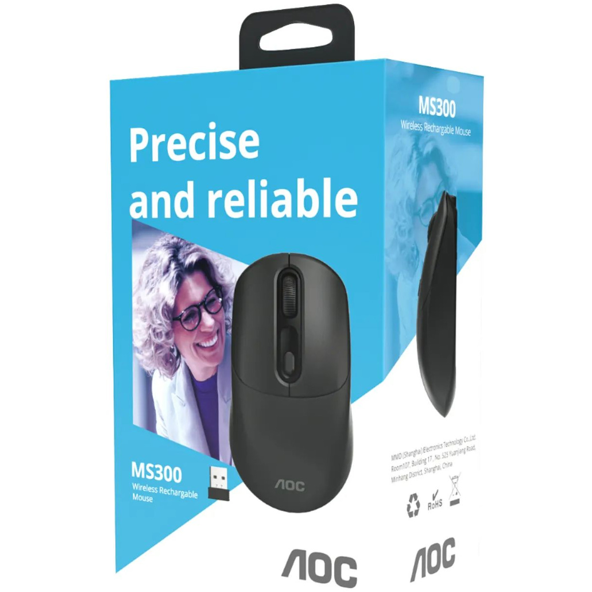 Мышь AOC MS300 Black