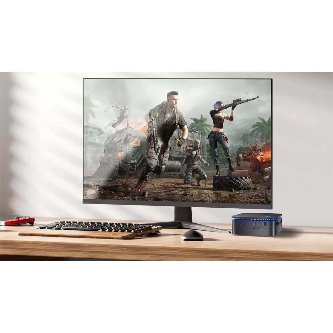 Неттоп BLACKVIEW MP60 Black (Intel Celeron N5095 2GHz/16GB/SSD 512GB/WF5/BT/W11H)