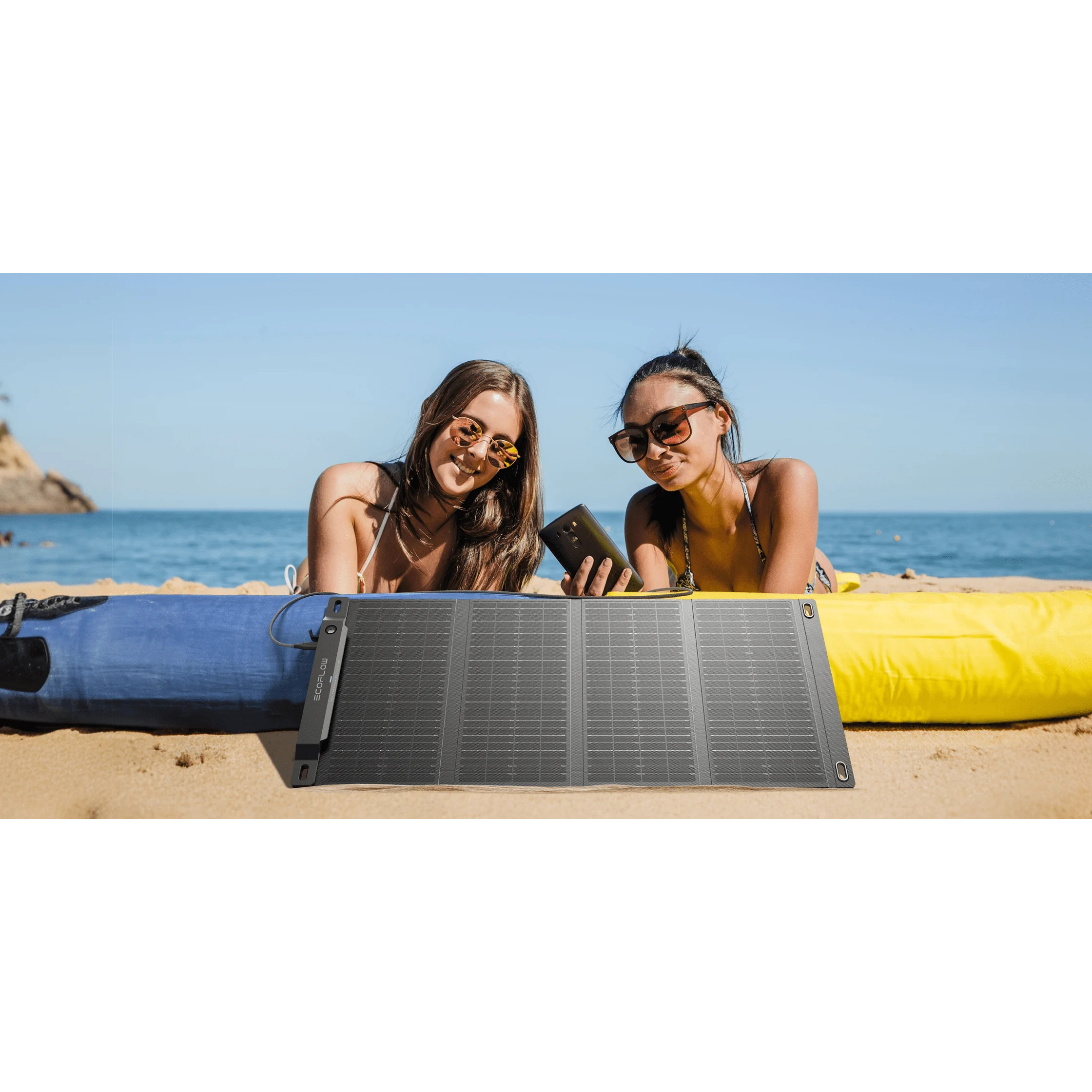Портативна сонячна панель ECOFLOW Solar Panel 28W (EFSOLAR28W-P-S-TY-4-EU)