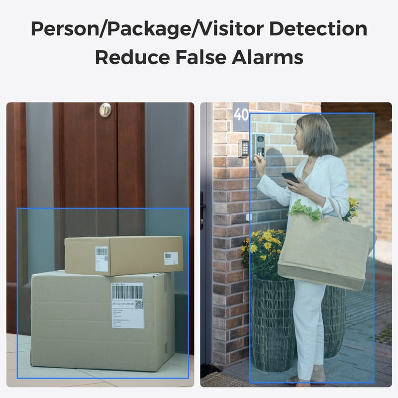 Wi-Fi відеодзвінок REOLINK D340P Smart 2K+ Wired PoE Video Doorbell with Chime