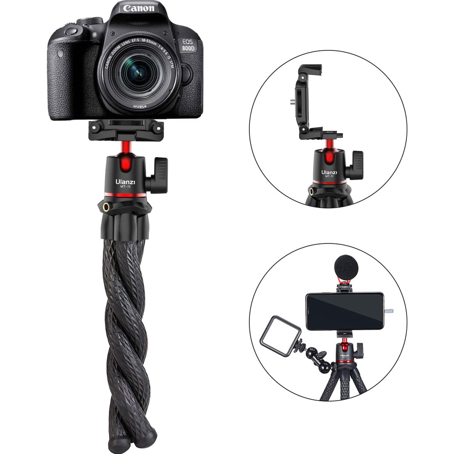 Штатив ULANZI MT-11 Octopus Flexible Tripod (1907)