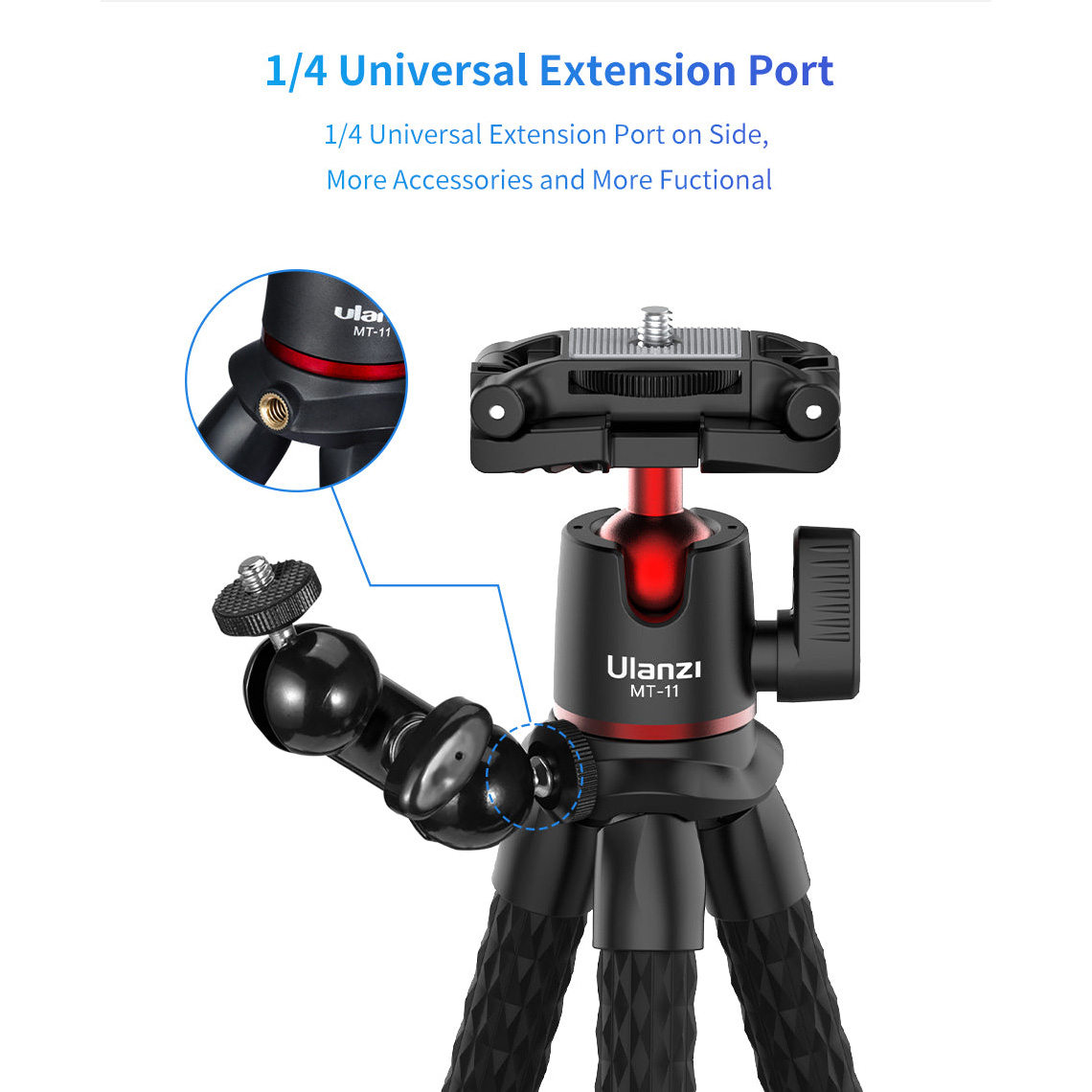 Штатив ULANZI MT-11 Octopus Flexible Tripod (1907)