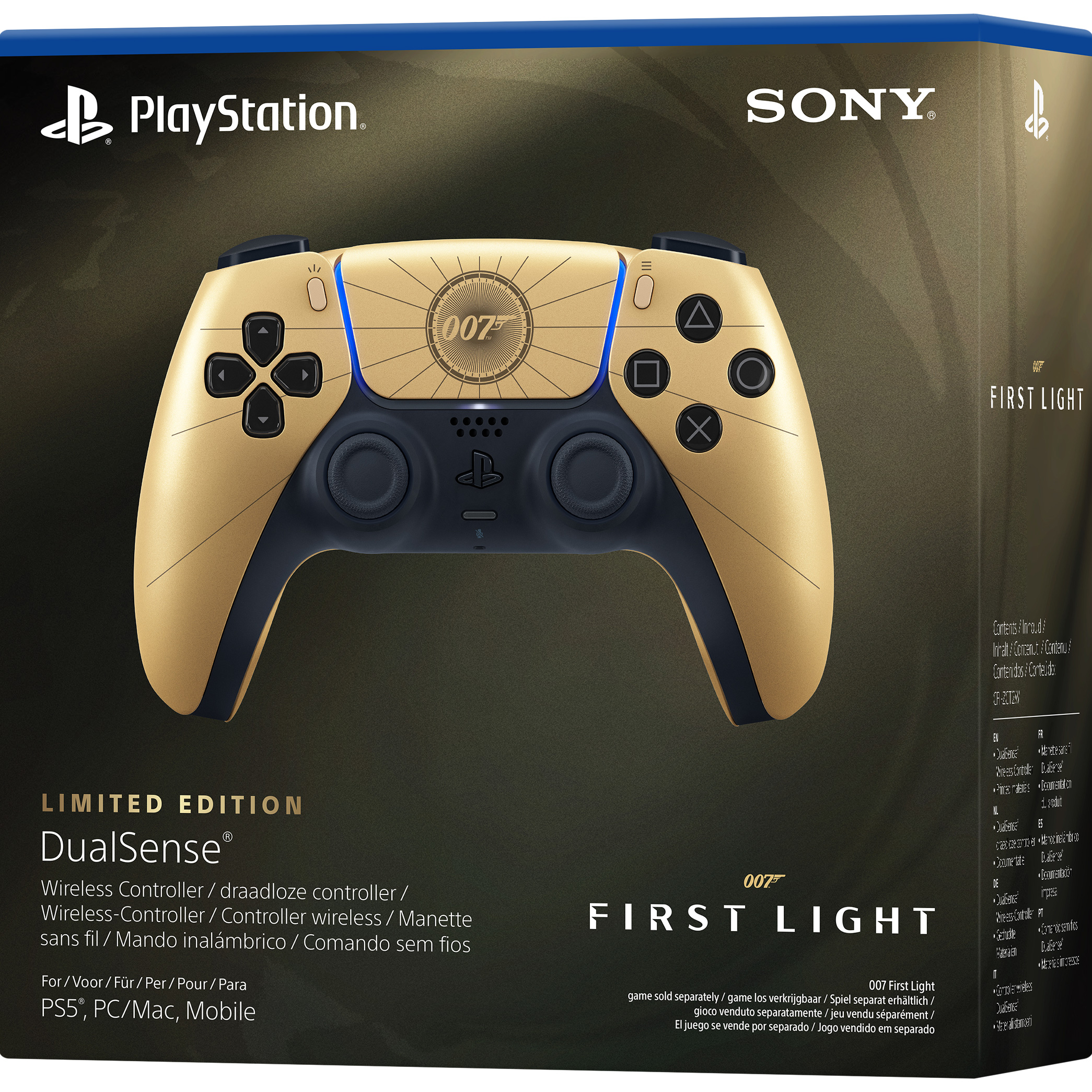 Геймпад SONY DualSense PS5 007 First Ligh Limited Edition (1000052025)