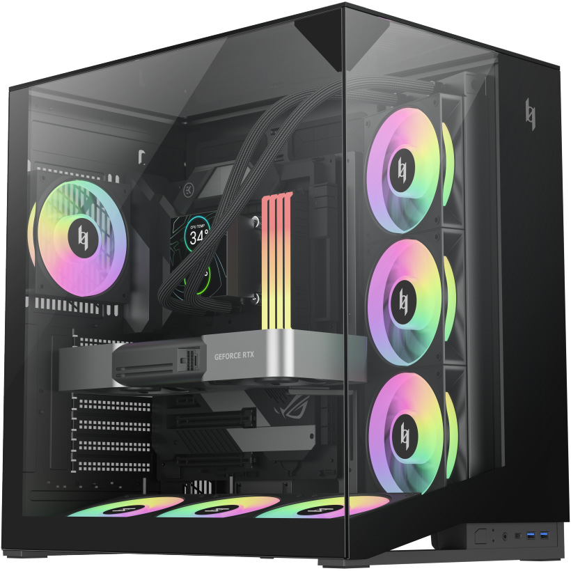 Корпус GAMEMAX Nex C56 VC Black