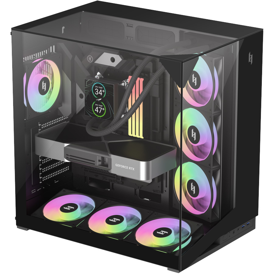 Корпус GAMEMAX Nex C56 VC Black
