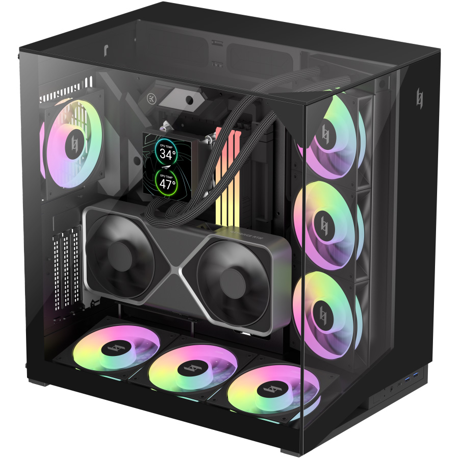 Корпус GAMEMAX Nex C56 VC Black