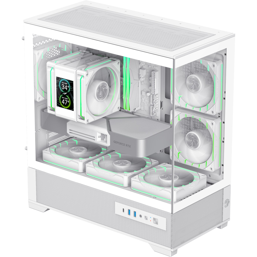 Корпус GAMEMAX Vista 2M White