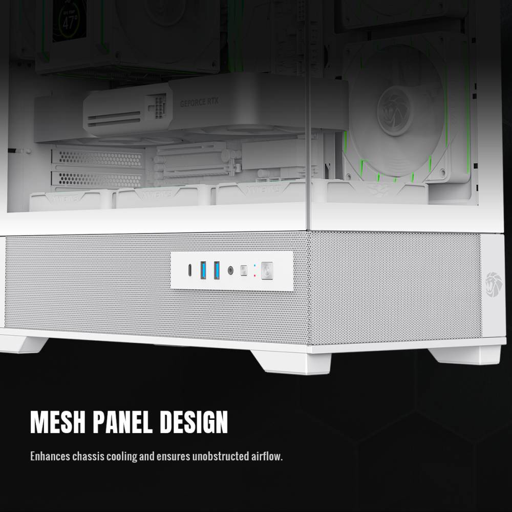 Корпус GAMEMAX Vista 2M White