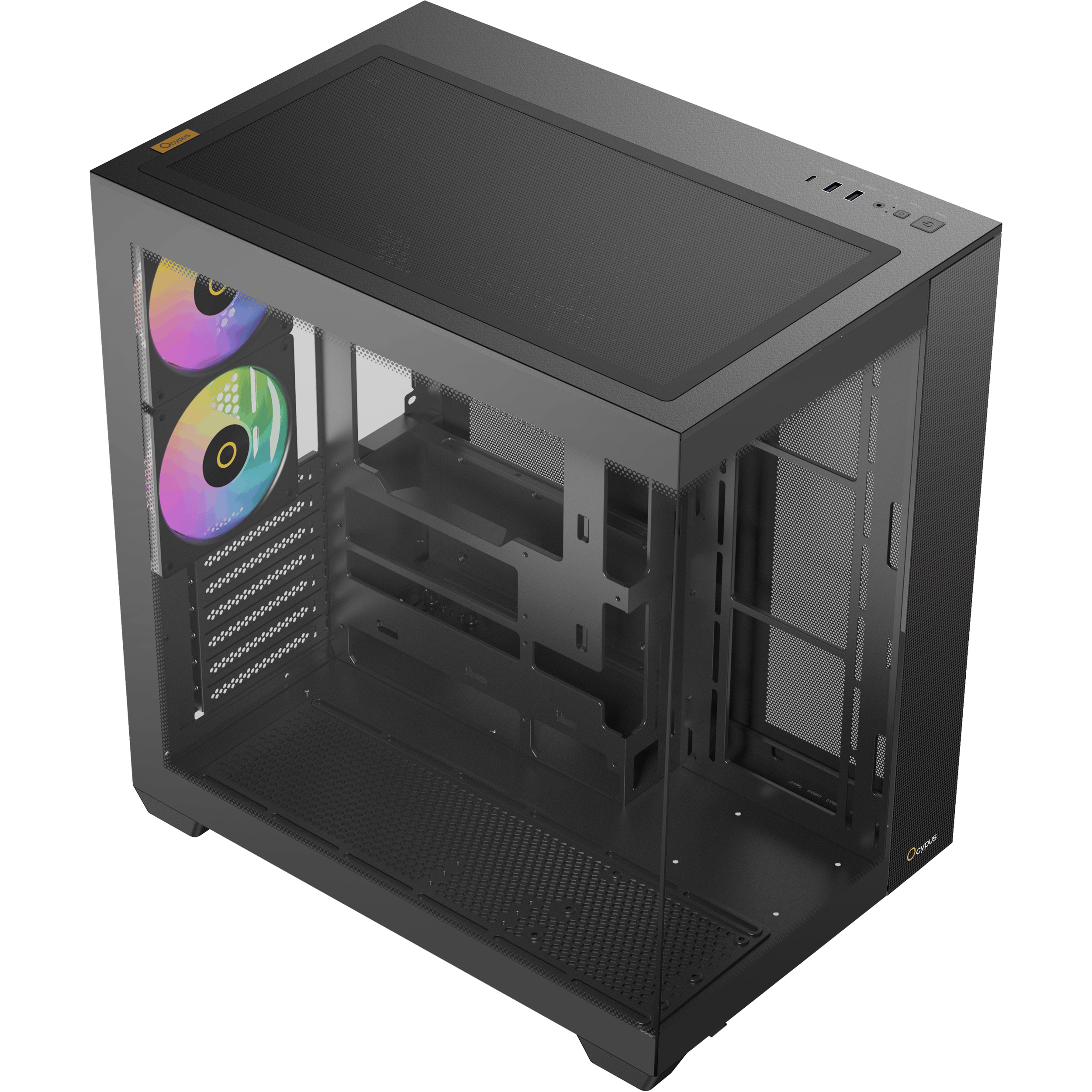 Корпус OCYPUS Delta C74 ARGB Black
