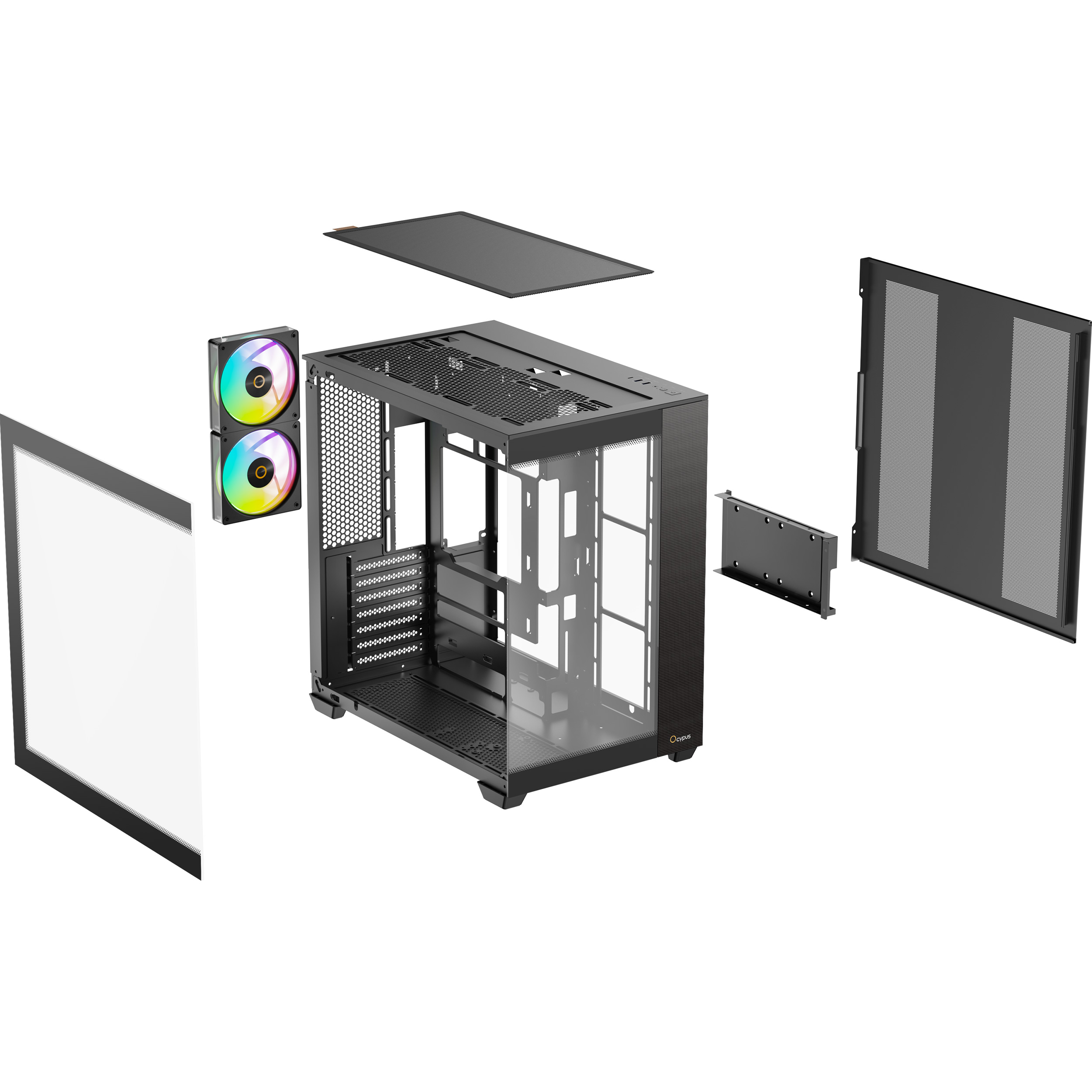 Корпус OCYPUS Delta C74 ARGB Black