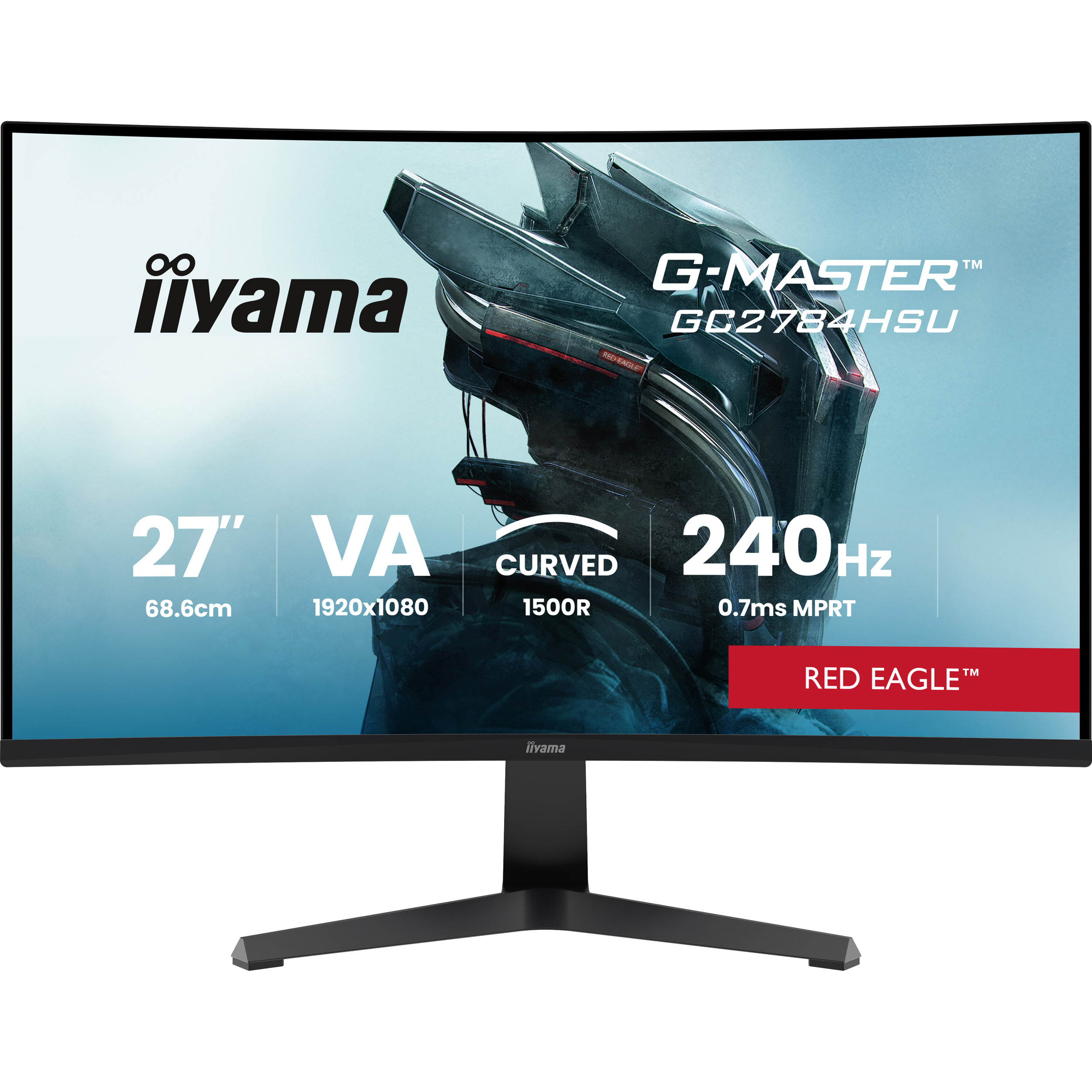 Монітор 27" IIYAMA G-Master GC2784HSU-B1 Red Eagle