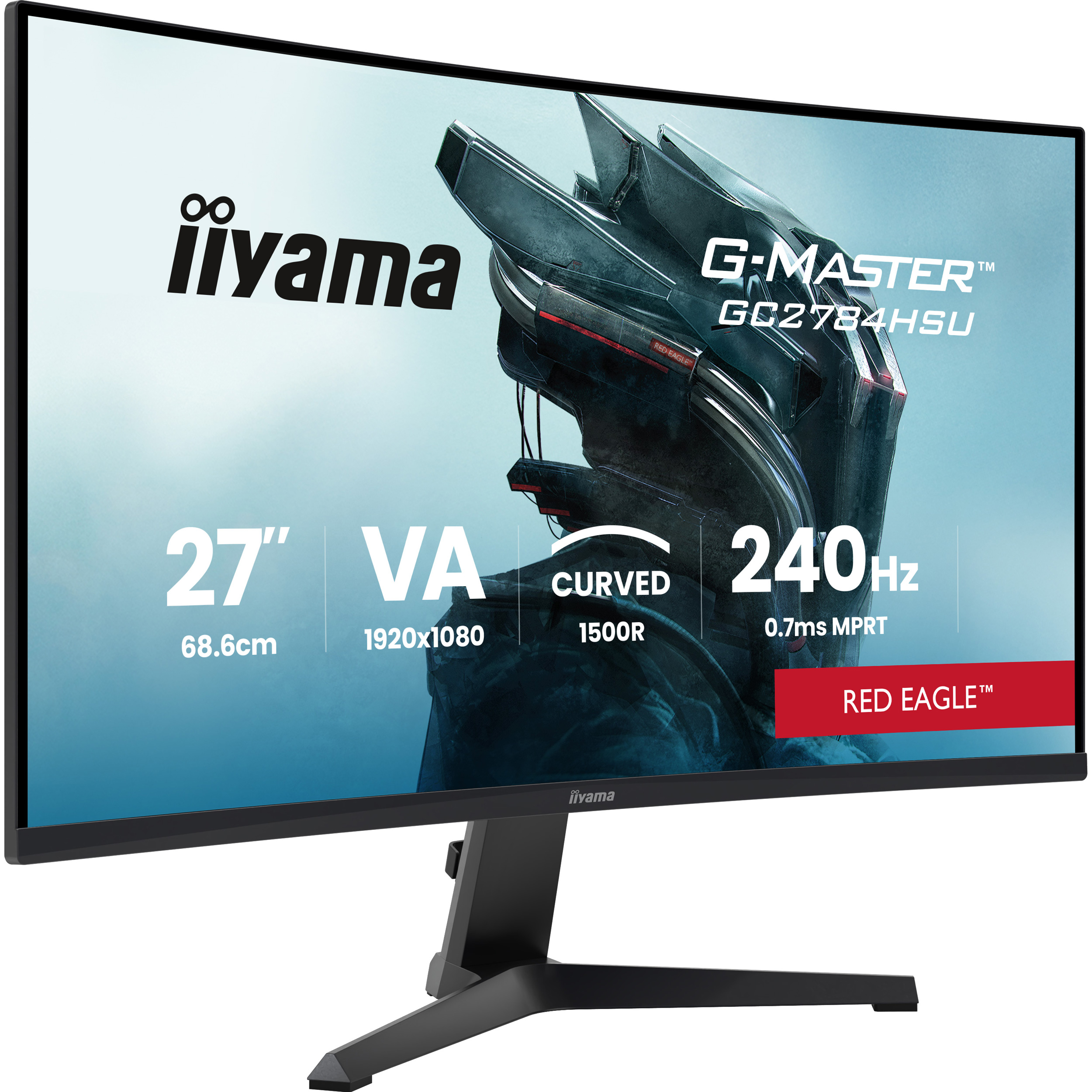 Монітор 27" IIYAMA G-Master GC2784HSU-B1 Red Eagle