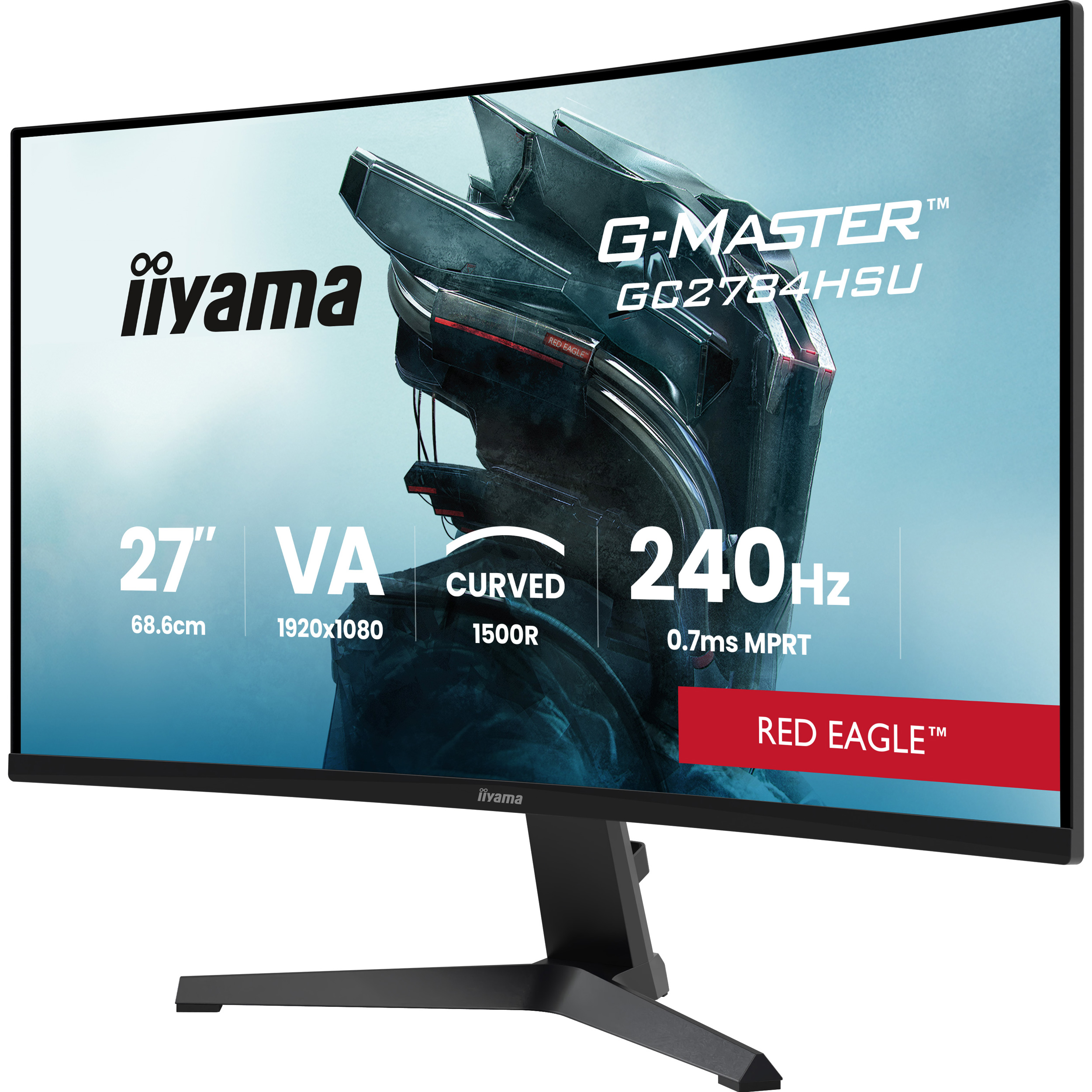 Монітор 27" IIYAMA G-Master GC2784HSU-B1 Red Eagle