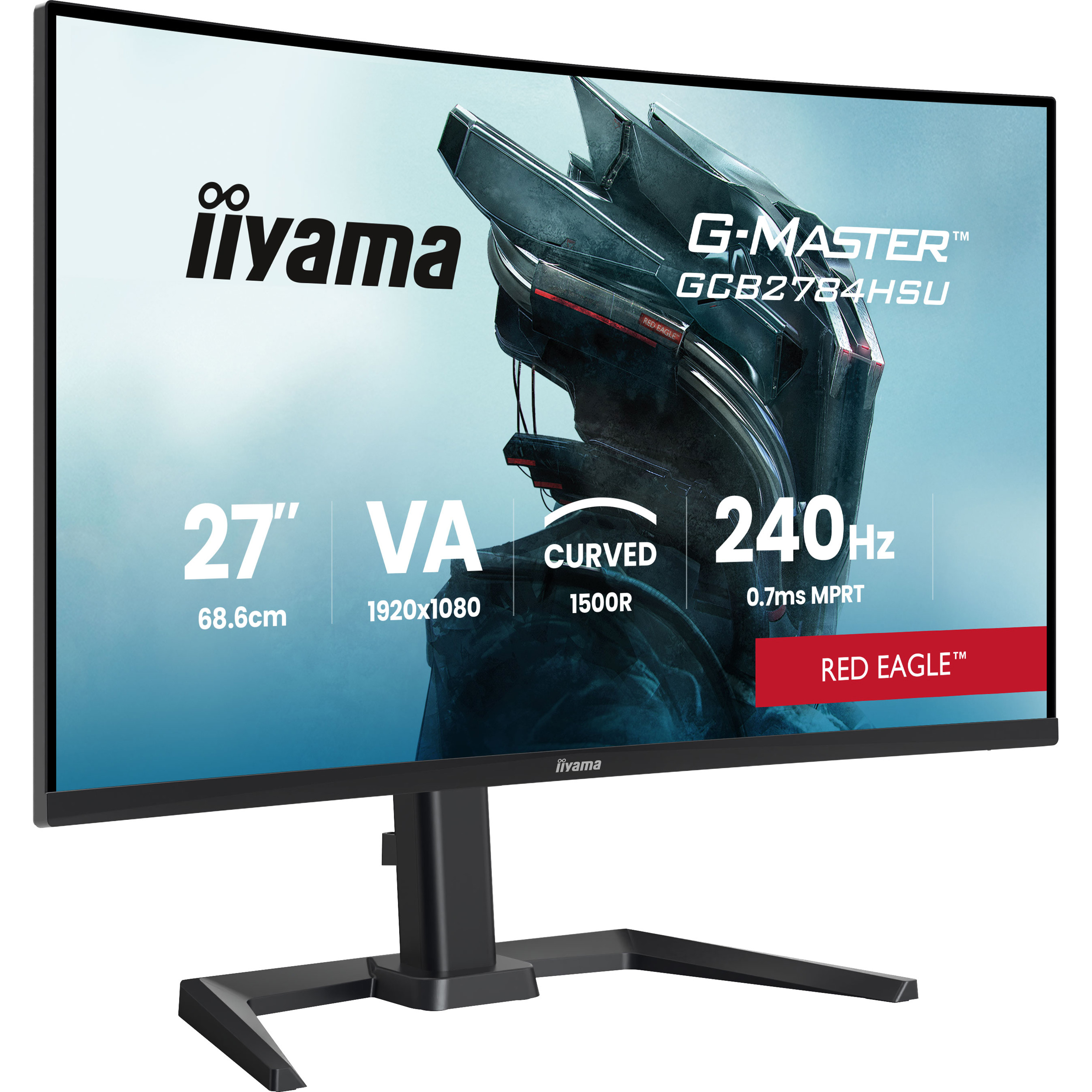 Монітор 27" IIYAMA G-Master GCB2784HSU-B1 Red Eagle
