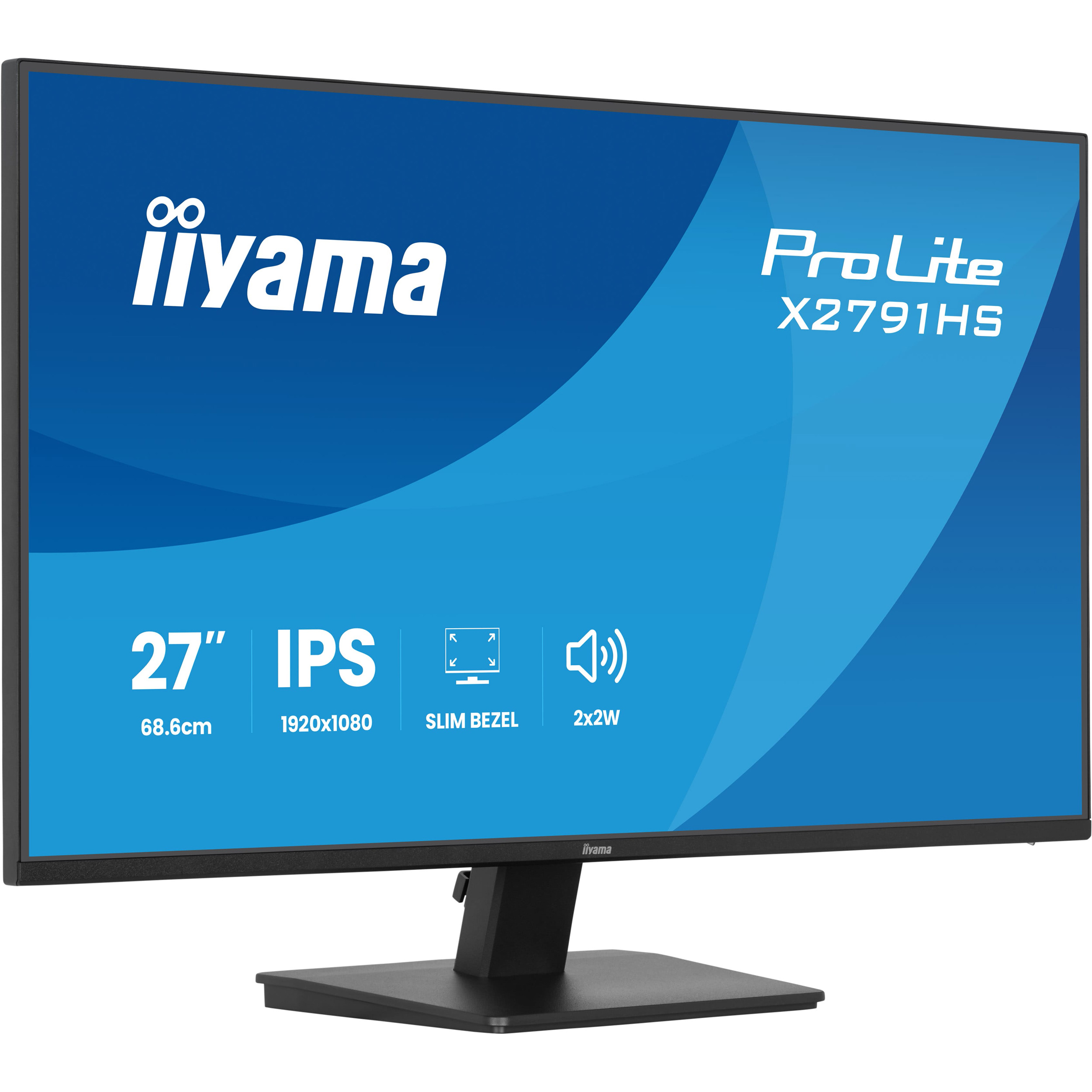 Монітор 27" IIYAMA ProLite X2791HS-B1 Matte Black