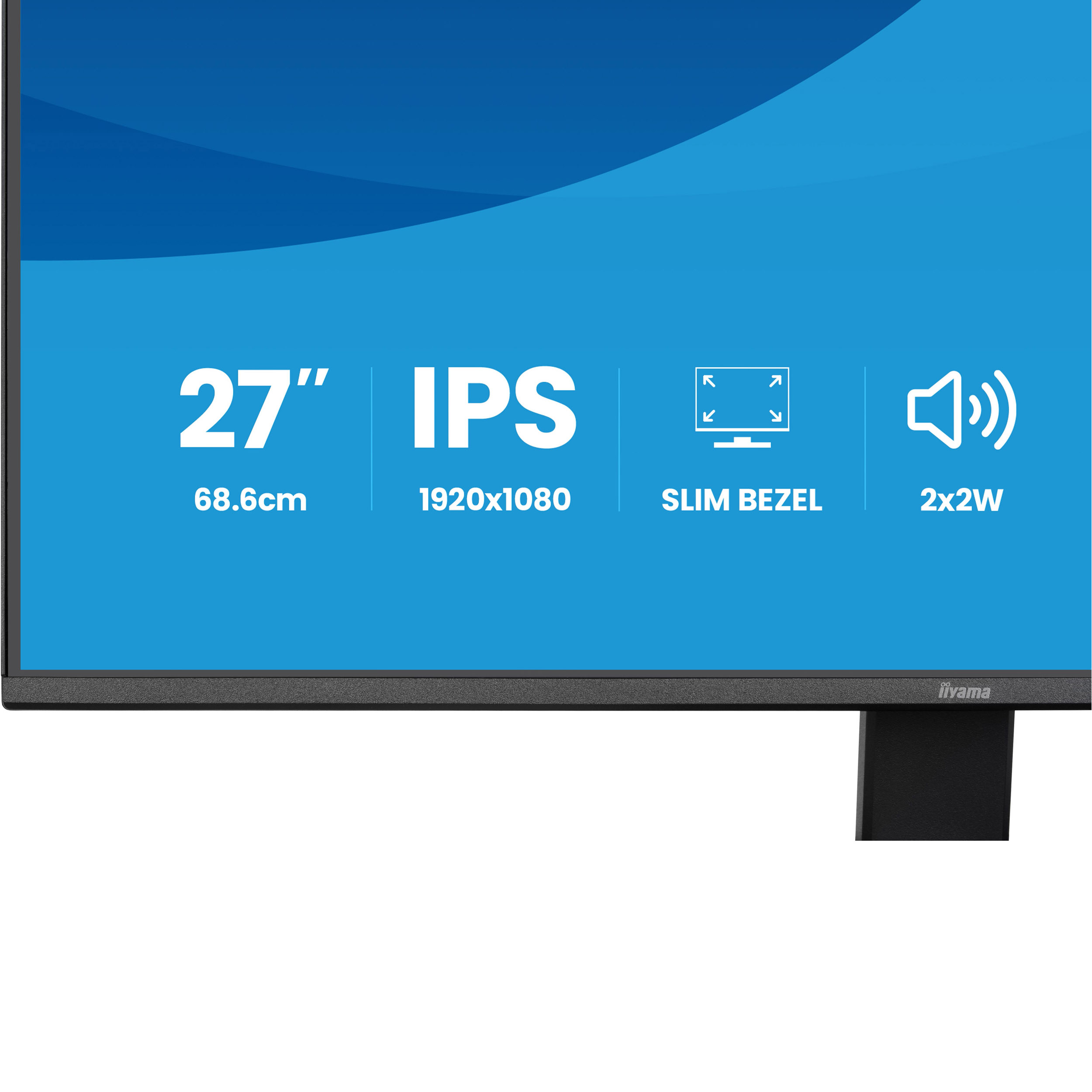 Монітор 27" IIYAMA ProLite X2791HS-B1 Matte Black