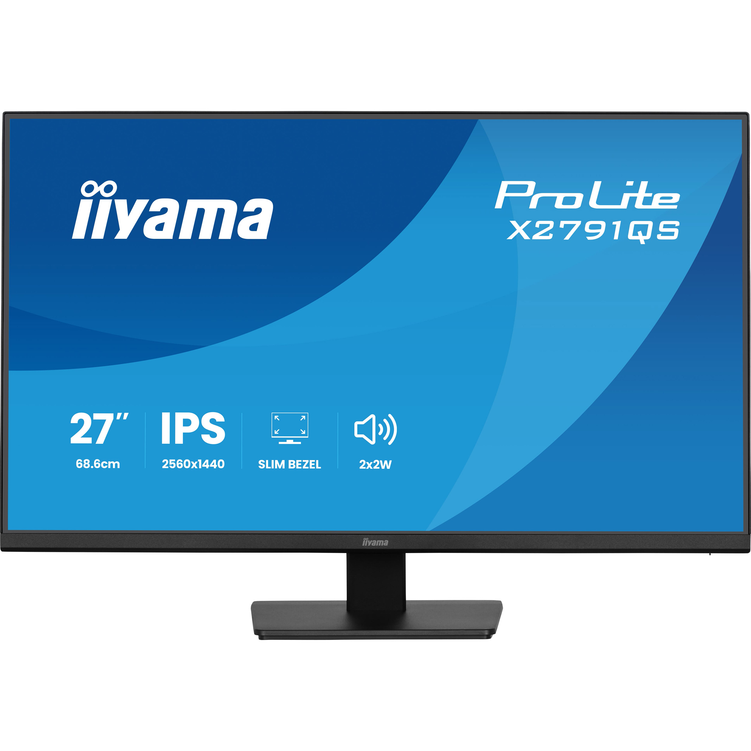 Монітор 27" IIYAMA ProLite X2791QS-B1 Matte Black