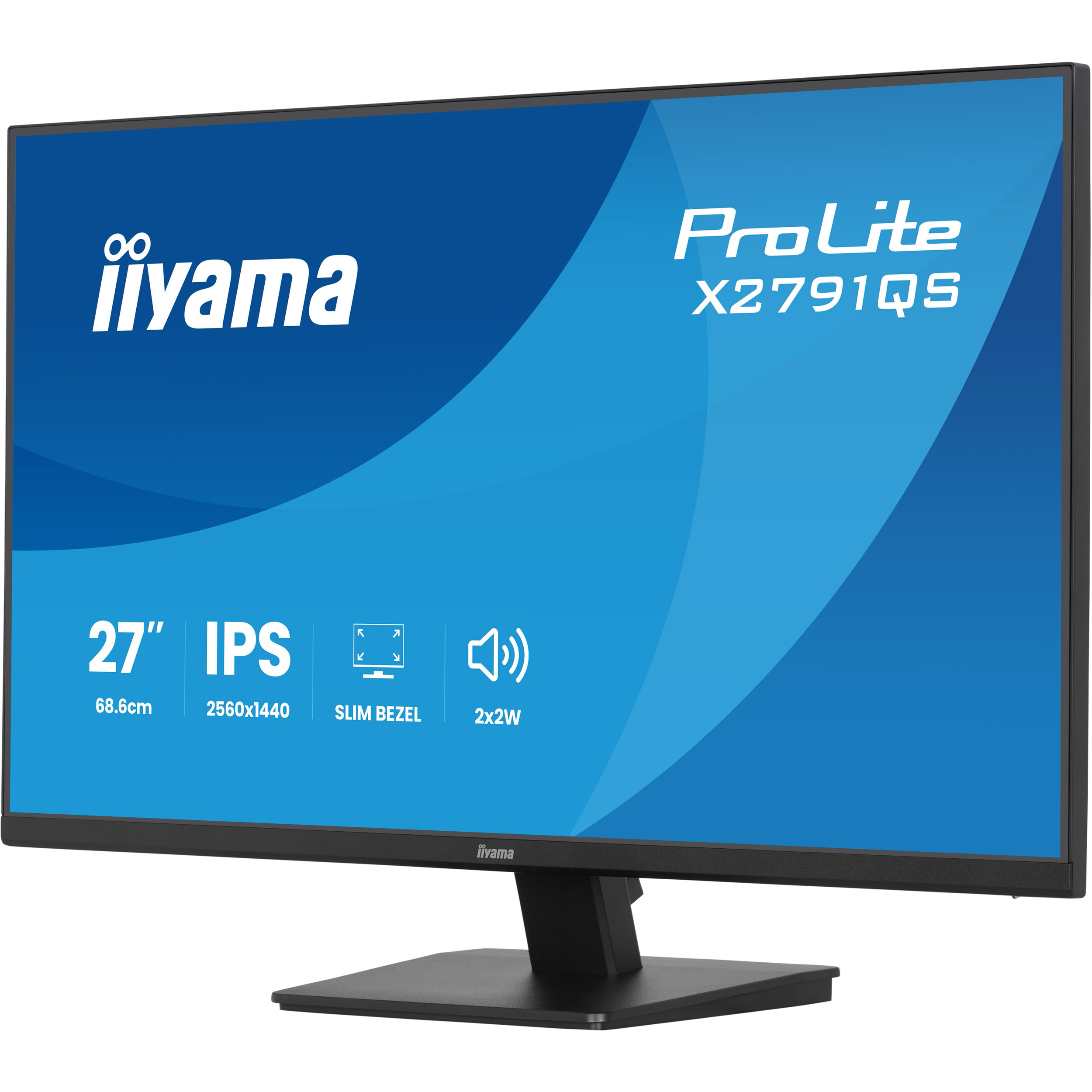 Монітор 27" IIYAMA ProLite X2791QS-B1 Matte Black