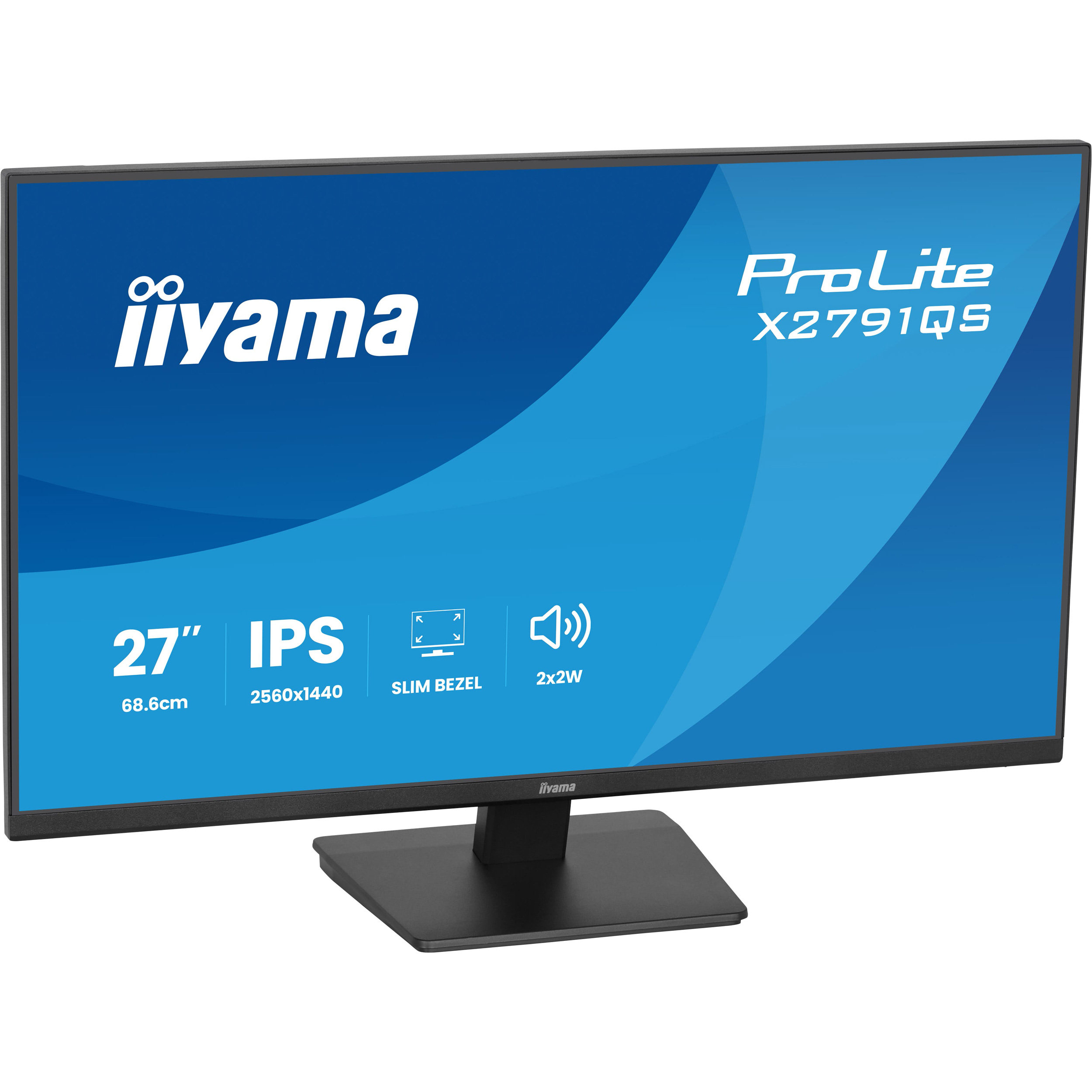 Монітор 27" IIYAMA ProLite X2791QS-B1 Matte Black