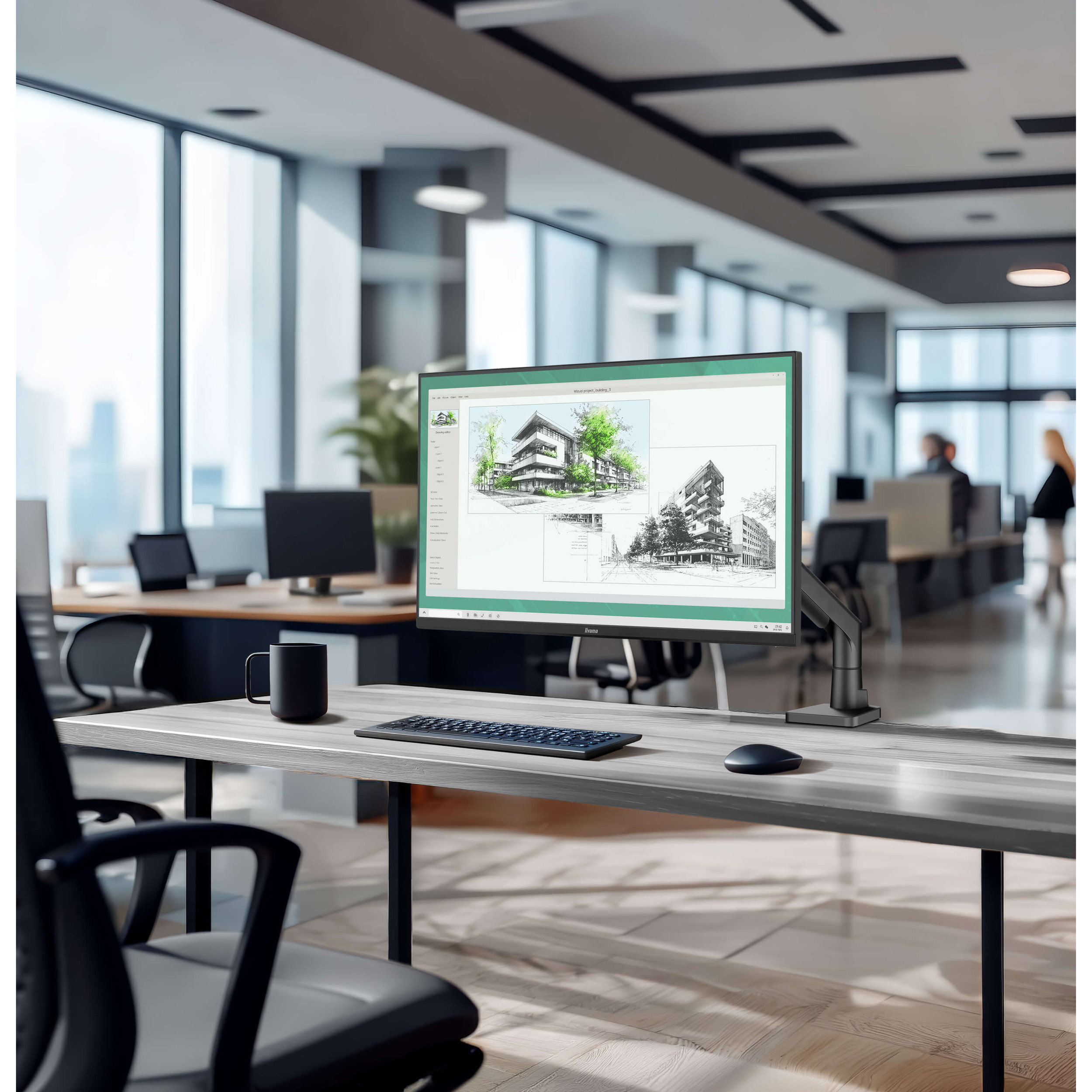 Монітор 27" IIYAMA ProLite X2791QS-B1 Matte Black