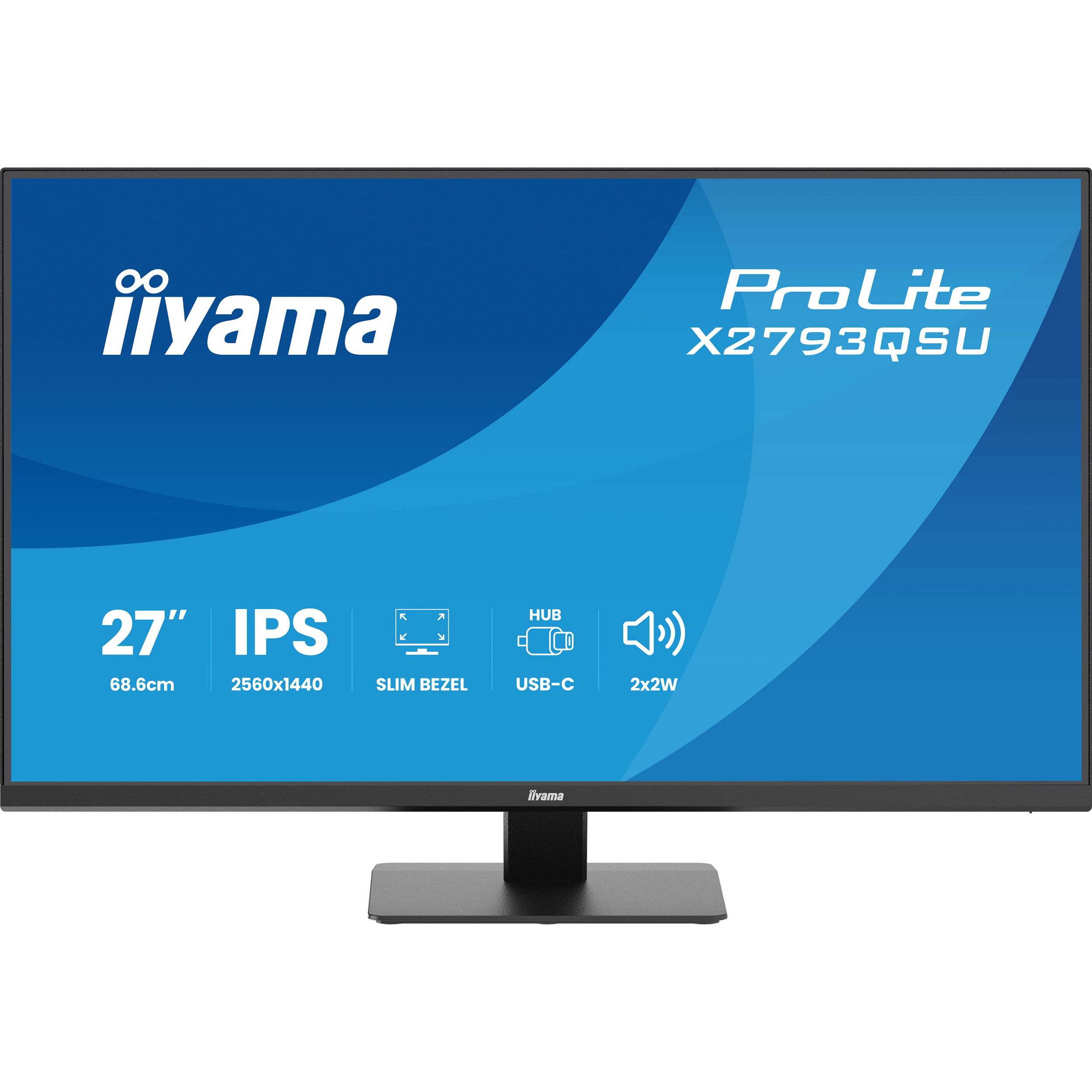 Монітор 27" IIYAMA ProLite X2793QSU-B1 Matte Black