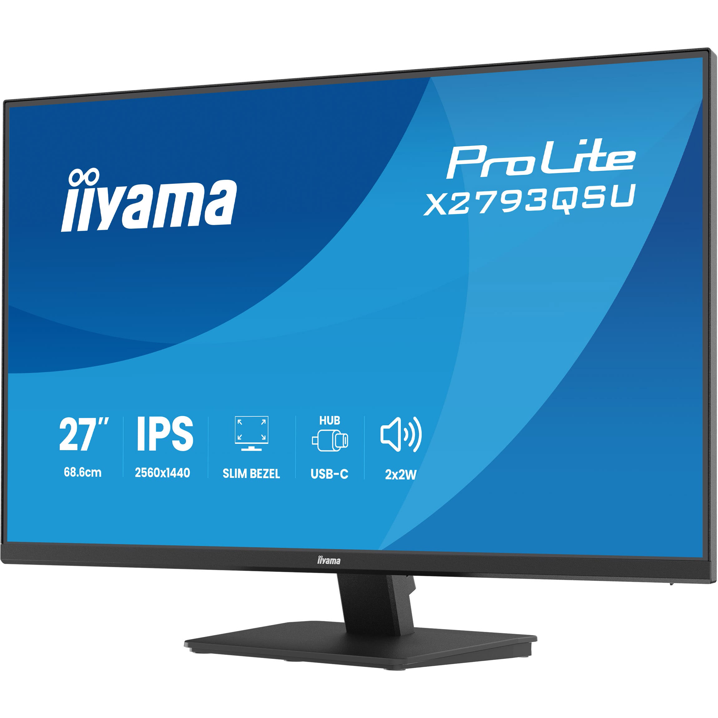 Монітор 27" IIYAMA ProLite X2793QSU-B1 Matte Black