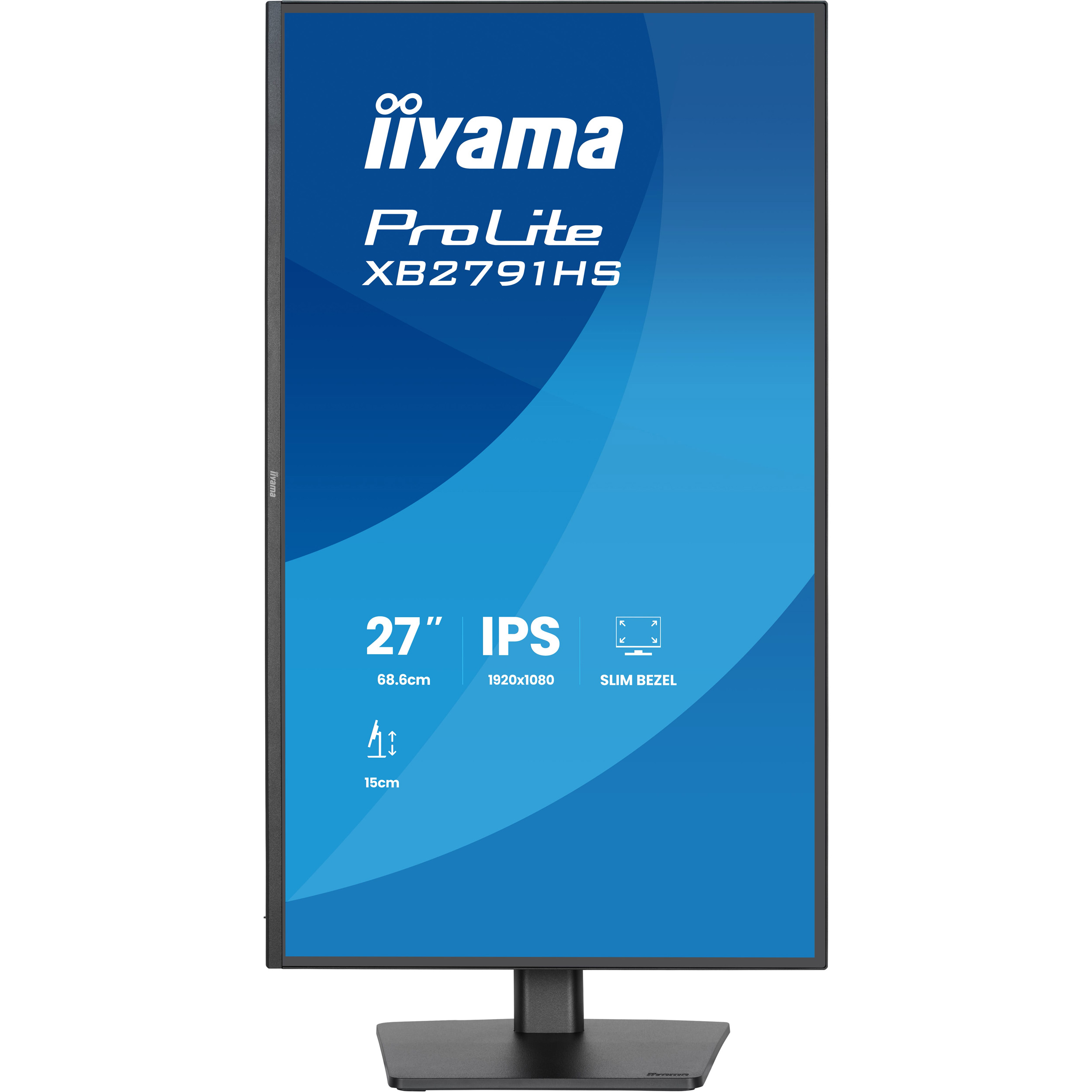 Монітор 27" IIYAMA ProLite XB2791HS-B1 Matte Black