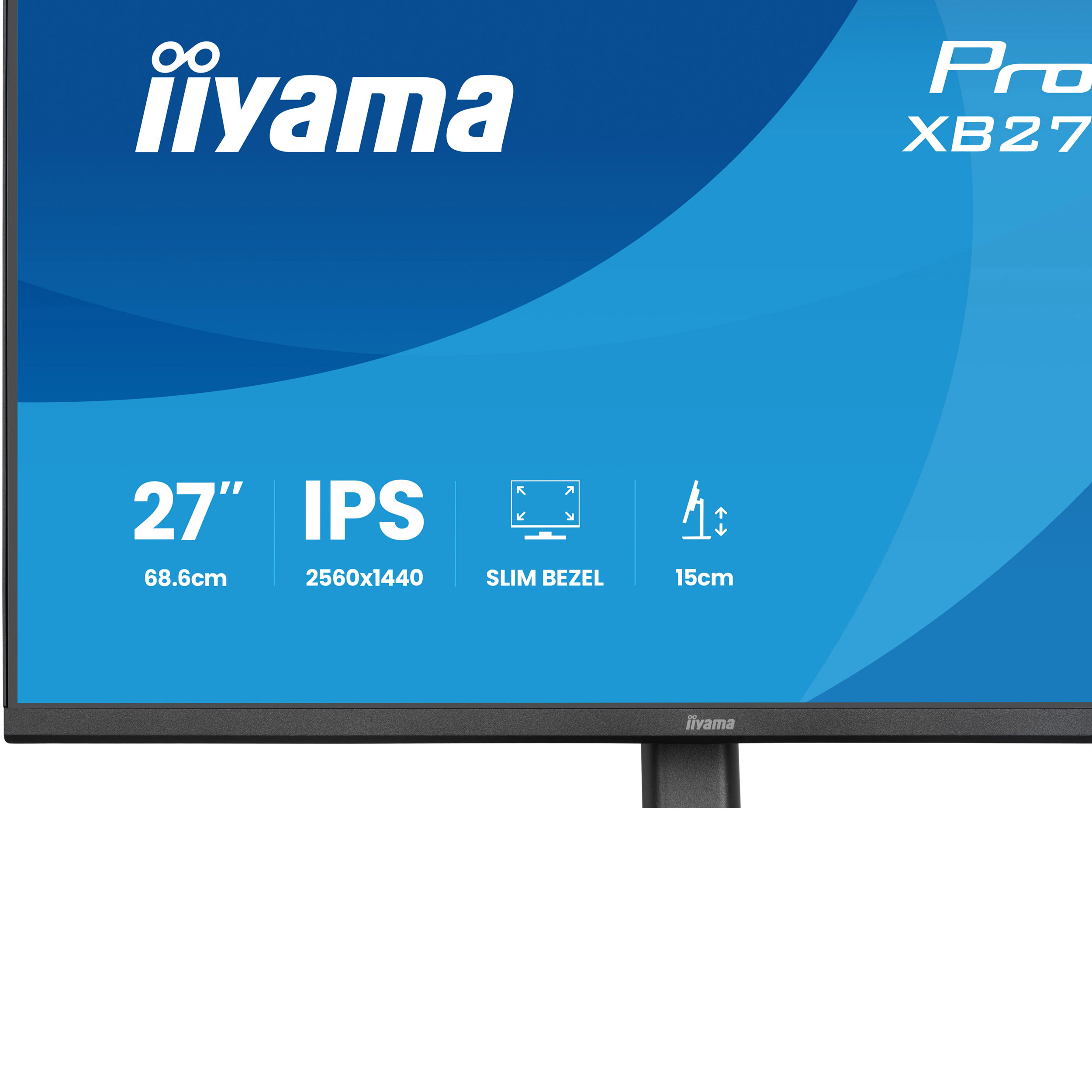 Монітор 27" IIYAMA ProLite XB2791QS-B1 Matte Black