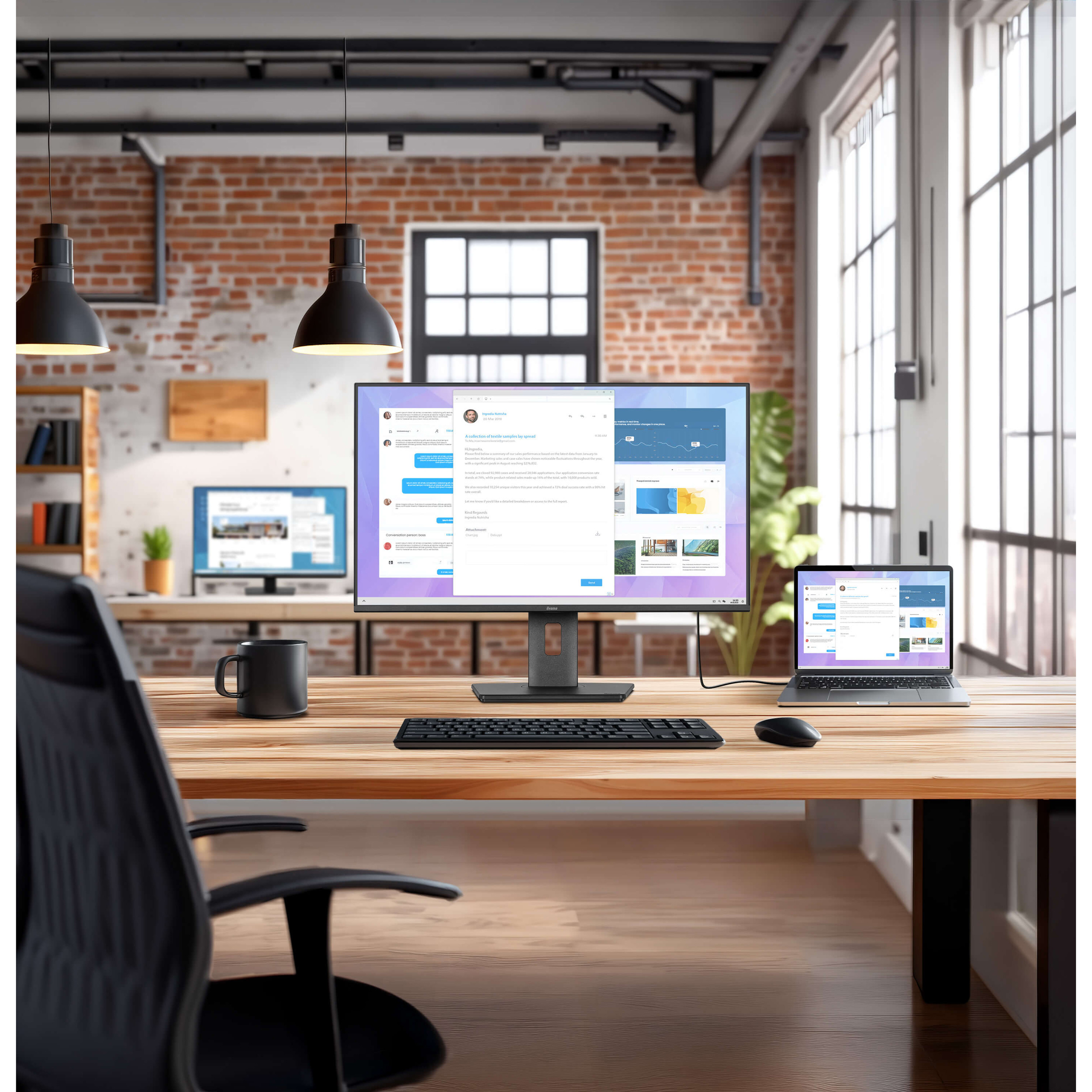 Монітор 27" IIYAMA ProLite XB2797QSN-B1 Matte Black