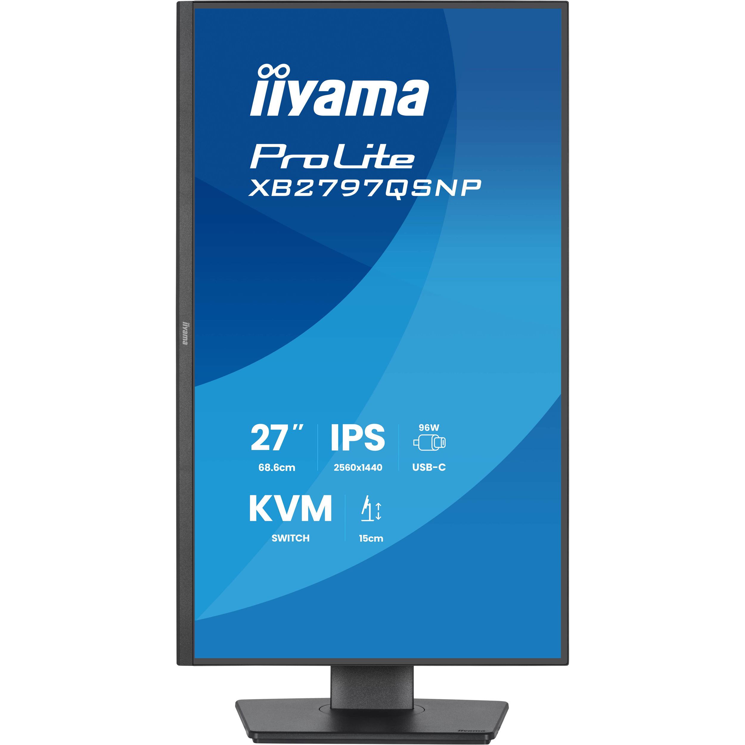 Монітор 27" IIYAMA ProLite XB2797QSNP-B1 Matte Black