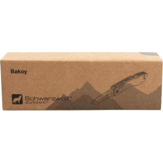 Мультитул SCHWARZWOLF Bakoy 10-in-1 Black (F2406100AJ3)
