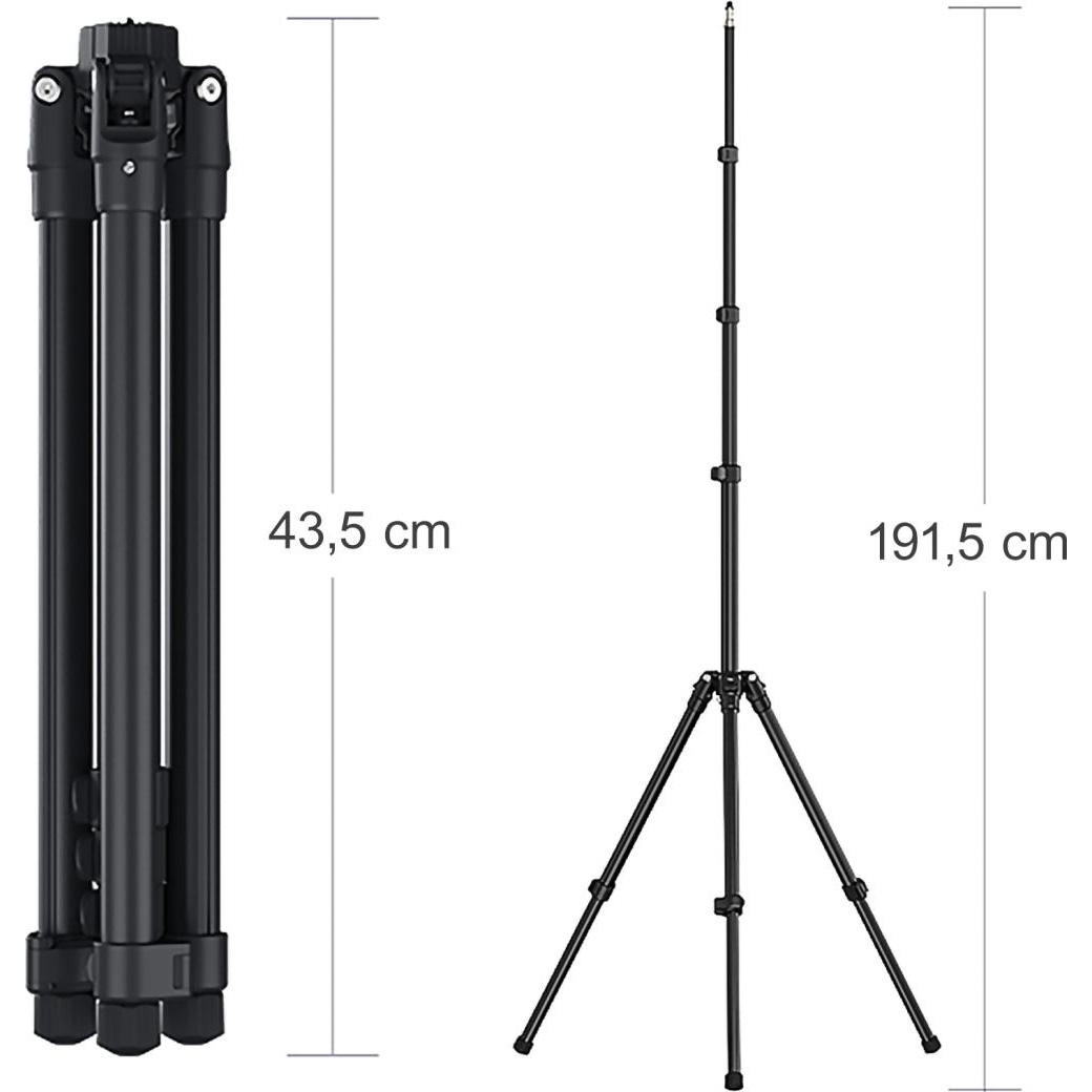 Штатив ULANZI TT43 Reversible Leg Light Stand (T076GBB1)