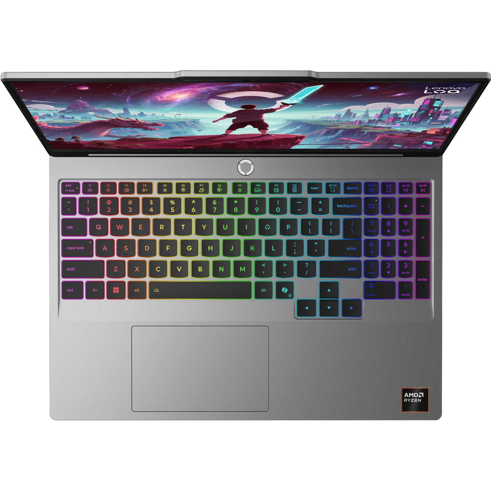Ноутбук LENOVO LOQ 15AHP11 Luna Gray (83TN0025RA)