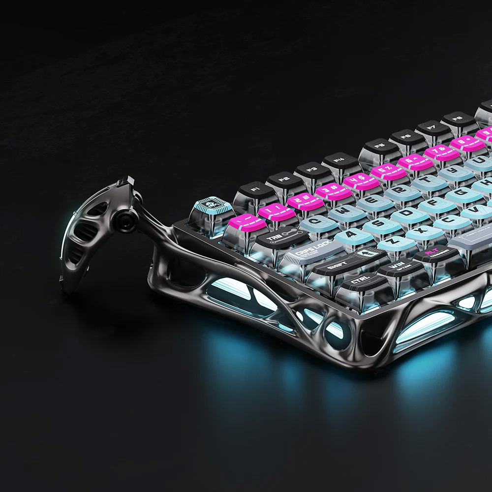 Клавиатура GRAVASTAR Mercury V75 Pro UFO Magnetic Switch Cyberpunk