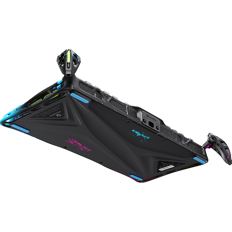 Клавиатура GRAVASTAR Mercury V75 Pro UFO Magnetic Switch Neon Graffiti