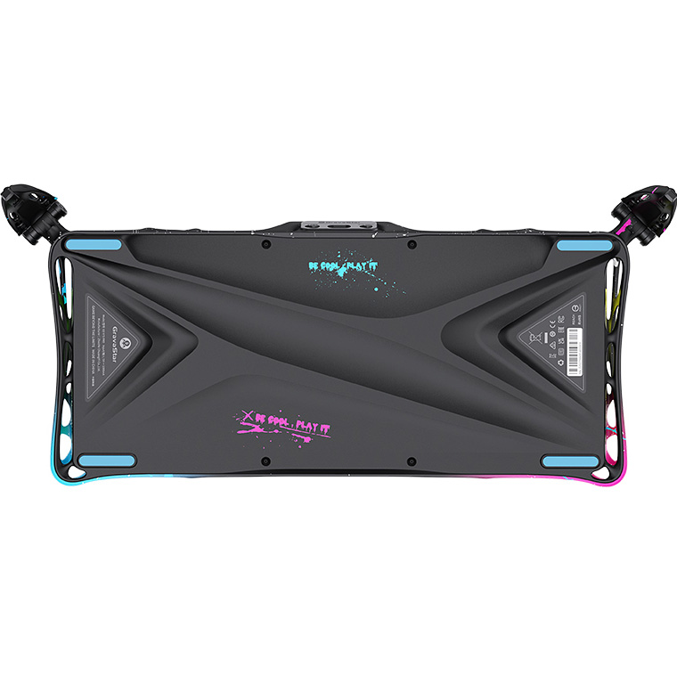 Клавиатура GRAVASTAR Mercury V75 Pro UFO Magnetic Switch Neon Graffiti