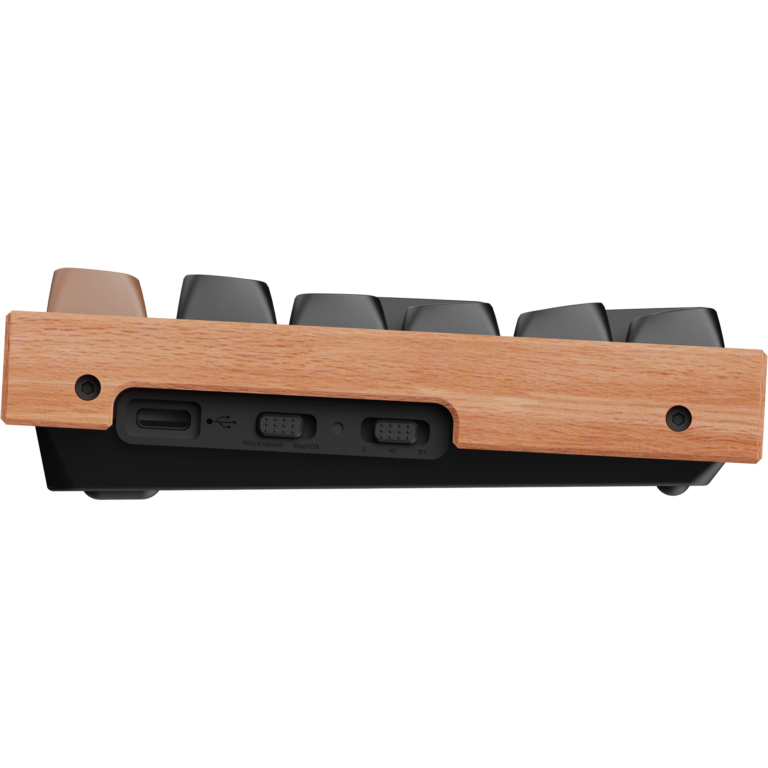 Клавиатура беспроводная KEYCHRON K10 HE Gateron Double-Rail Magnetic Nebula Switch Black