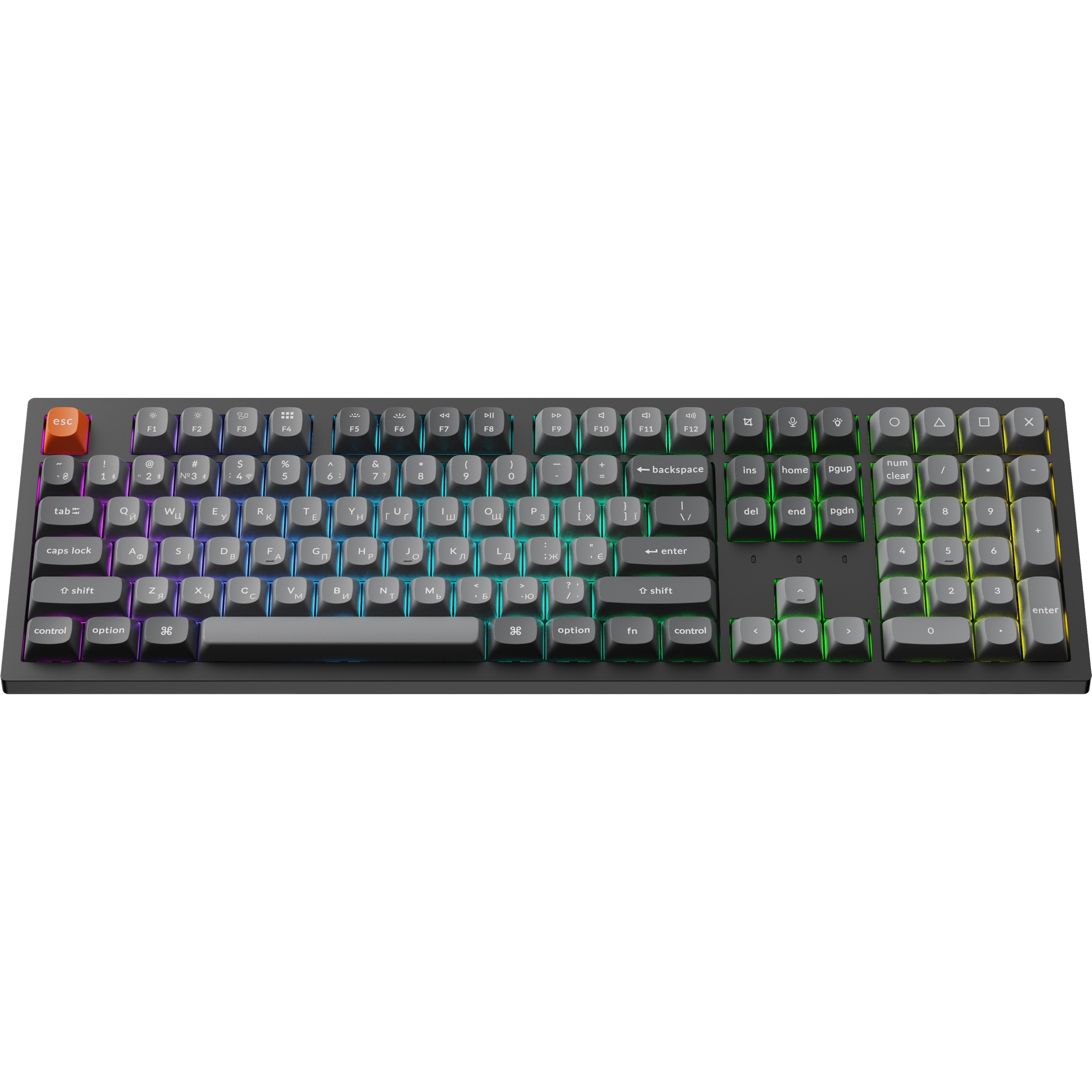 Клавіатура бездротова KEYCHRON K10 Max Super Banana Switch Black