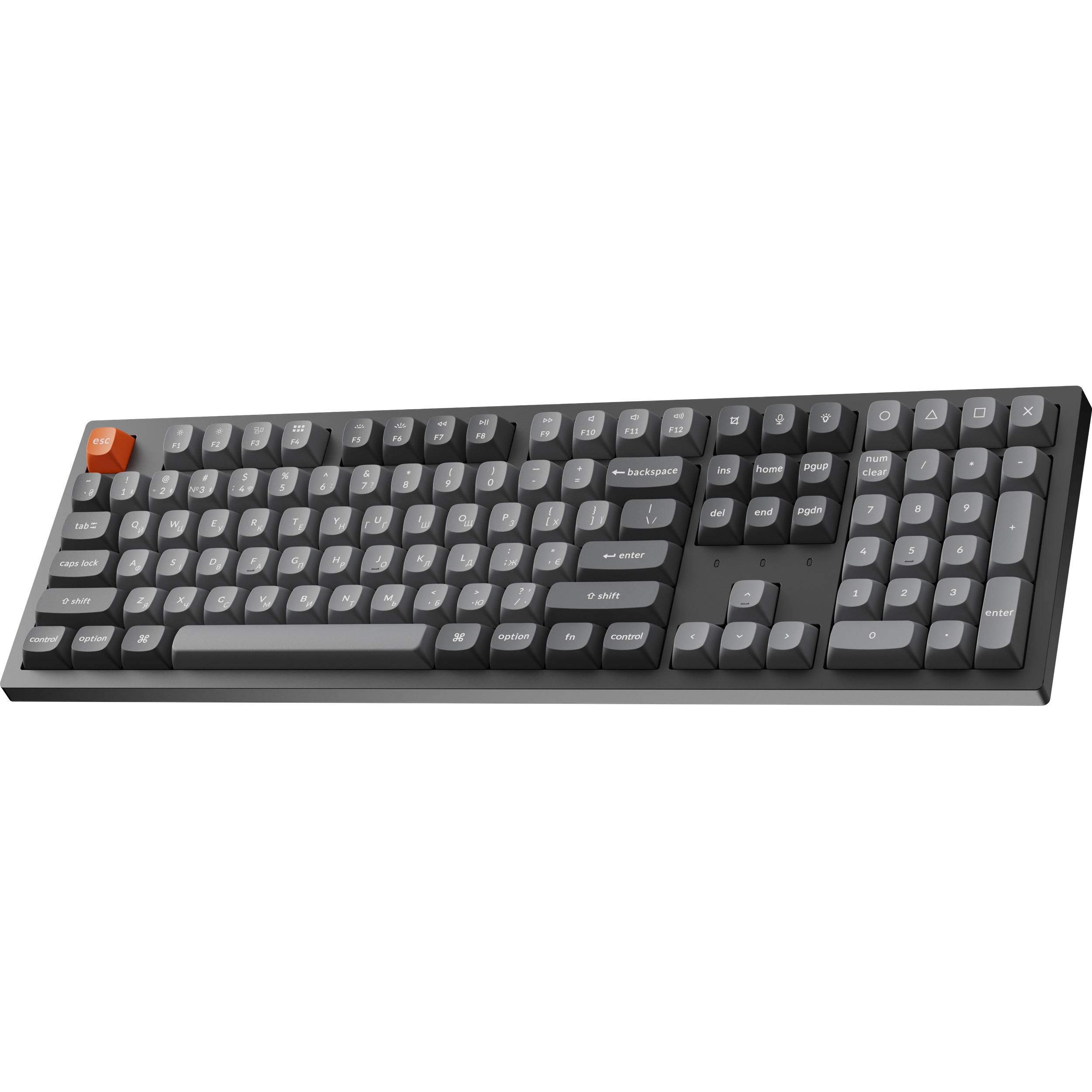 Клавіатура бездротова KEYCHRON K10 Max Super Banana Switch Black