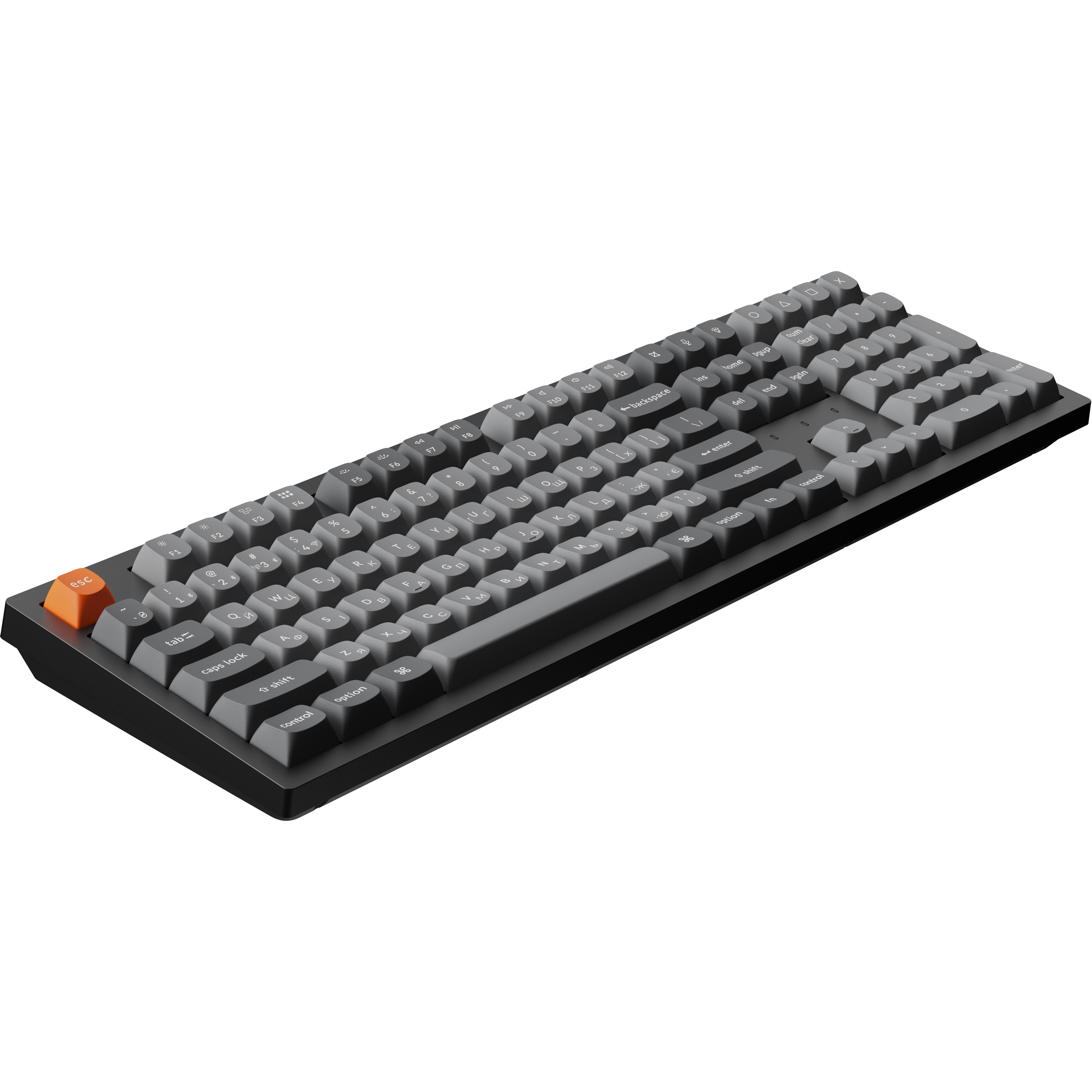 Клавіатура бездротова KEYCHRON K10 Max Super Banana Switch Black