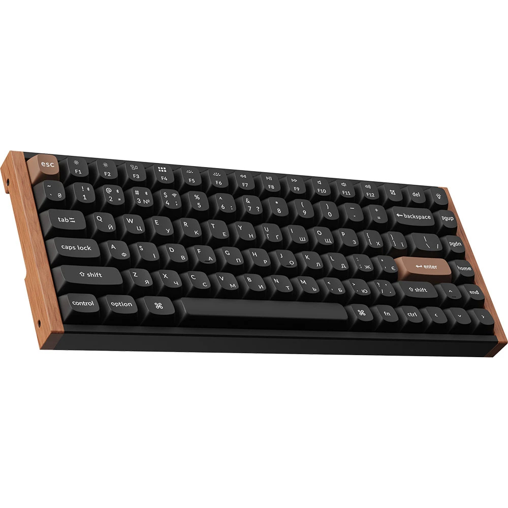 Клавиатура беспроводная KEYCHRON K2 HE Gateron Double-Rail Magnetic Nebula Switch Black